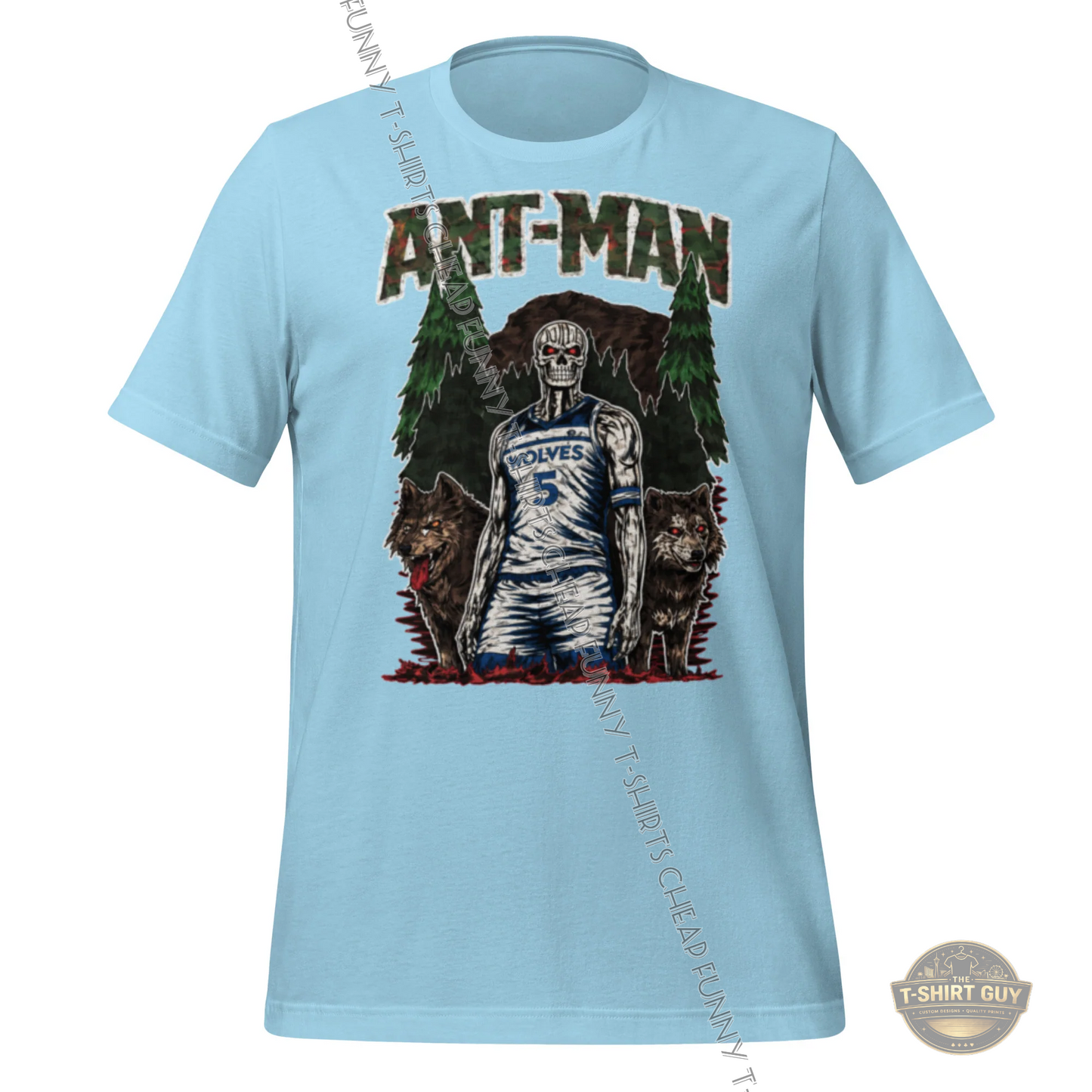 Watermarked - Ant-Man Timberwolves Unisex t-shirt