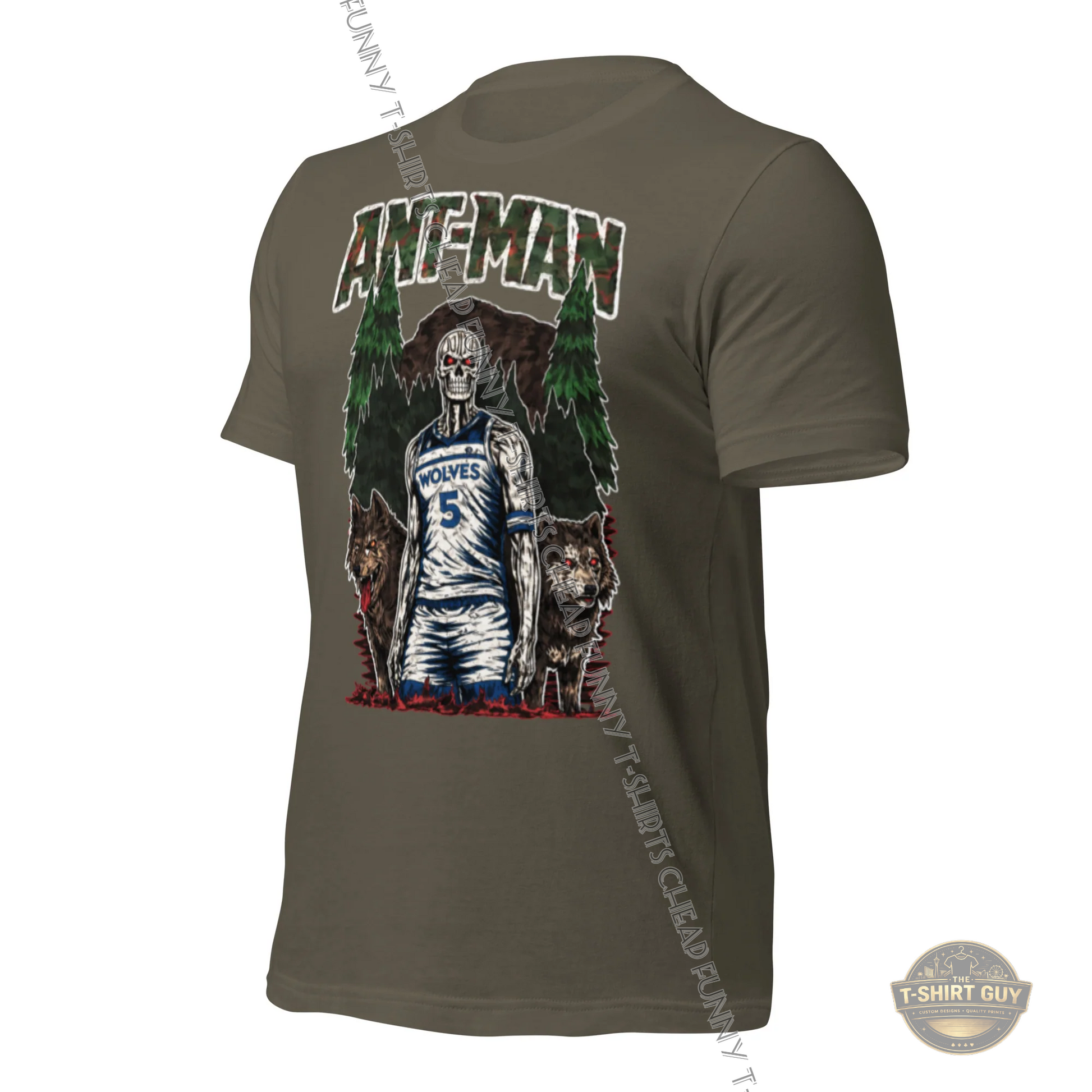 Watermarked - Ant-Man Timberwolves Unisex t-shirt