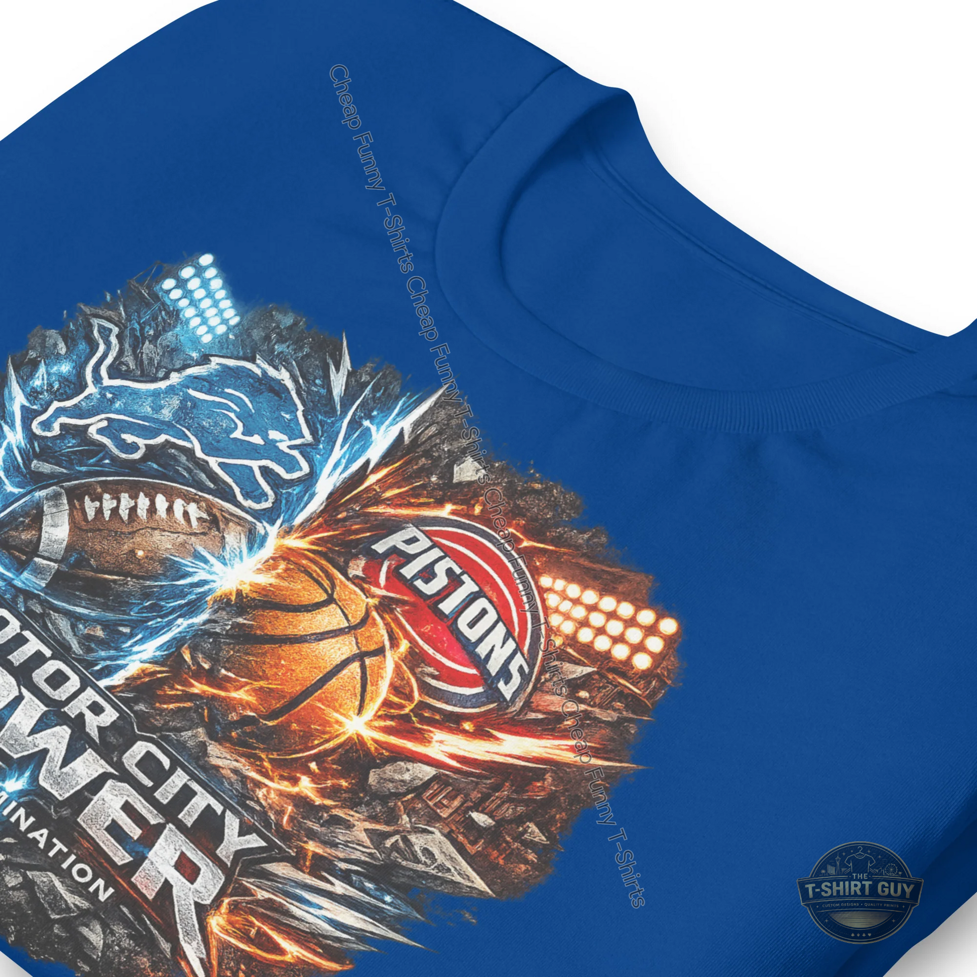 Watermarked - Motor City Power Unisex t-shirt