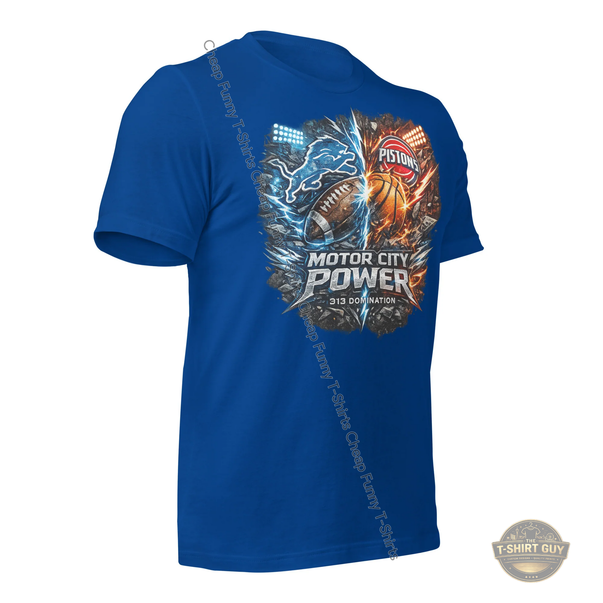 Watermarked - Motor City Power Unisex t-shirt
