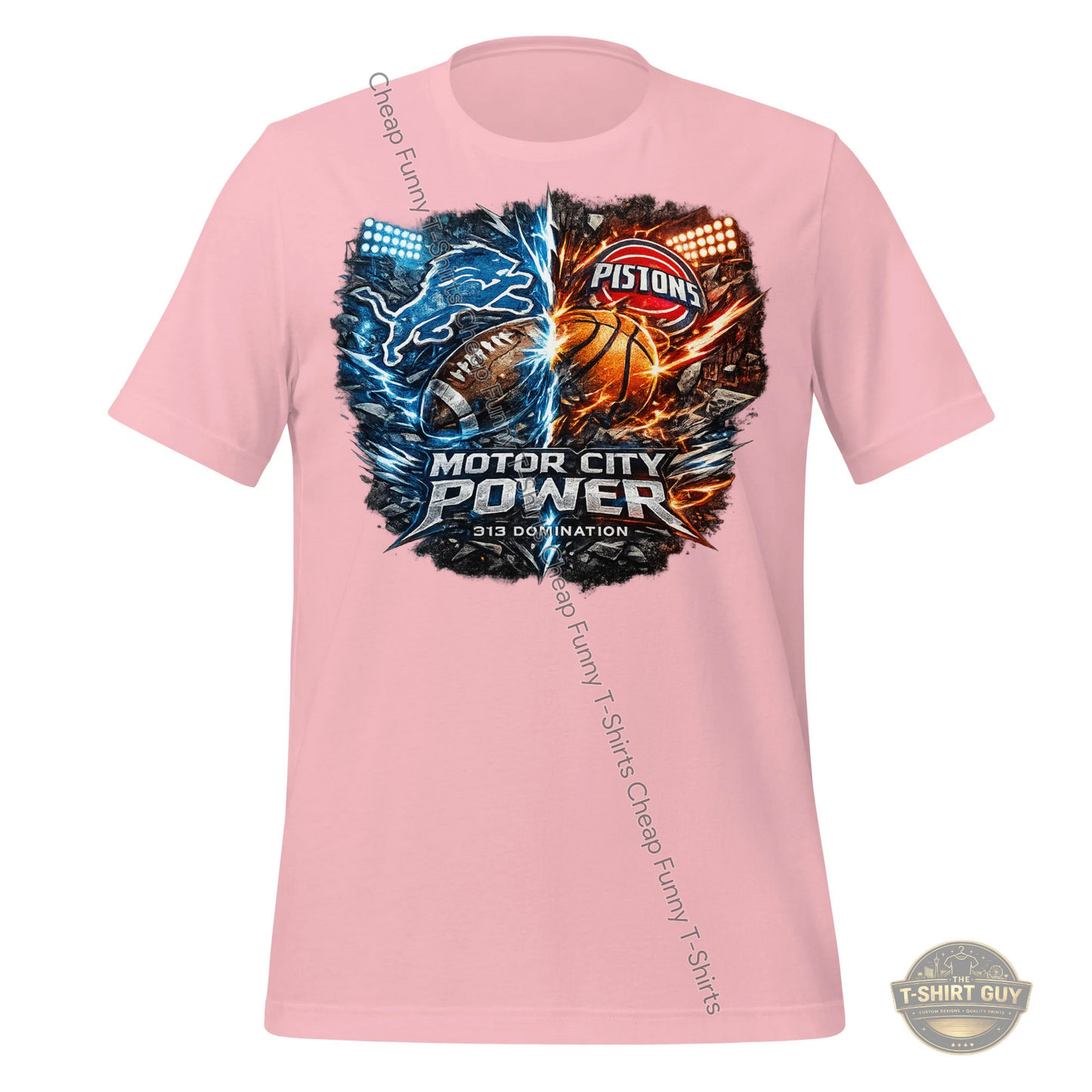 Watermarked - Motor City Power Unisex t-shirt
