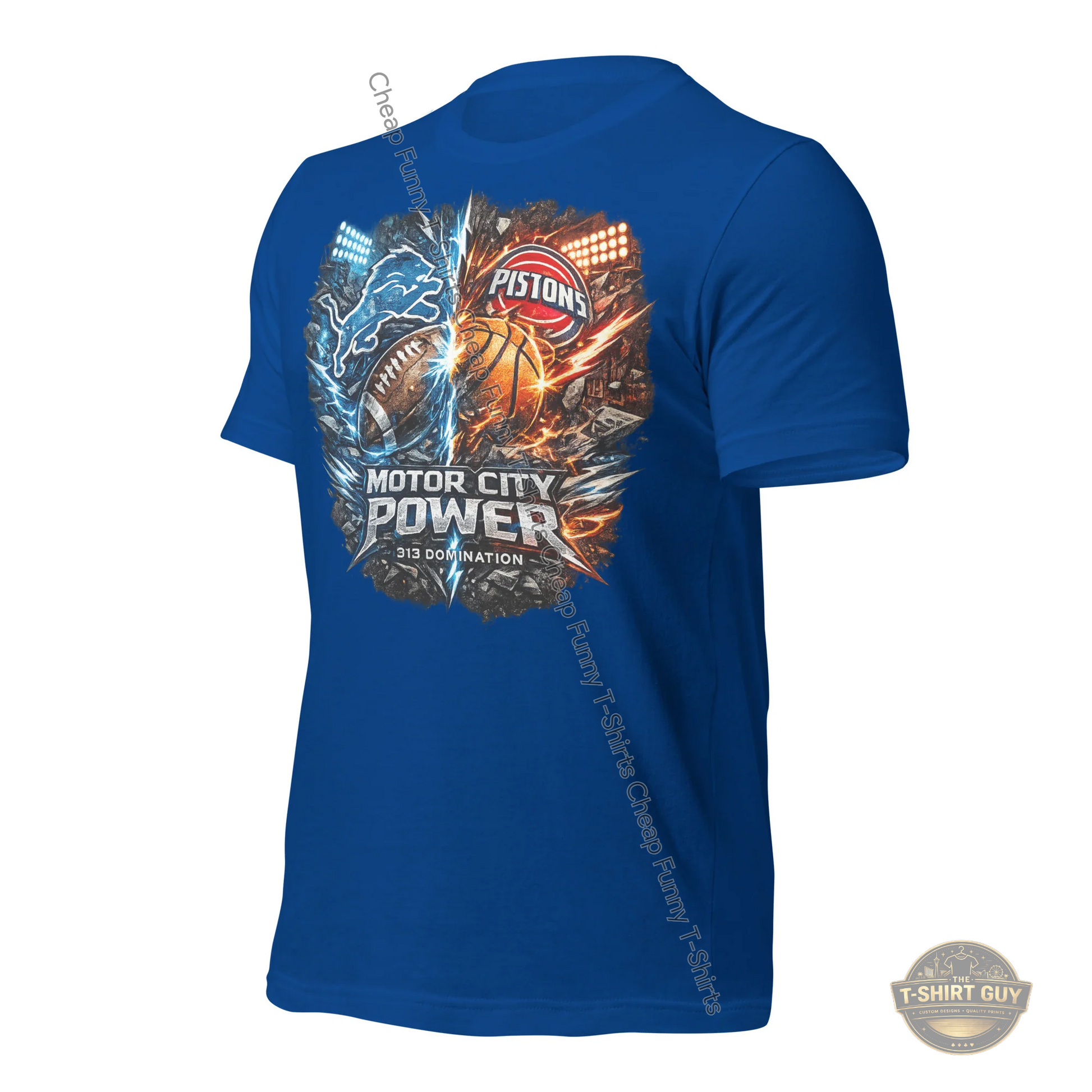 Watermarked - Motor City Power Unisex t-shirt