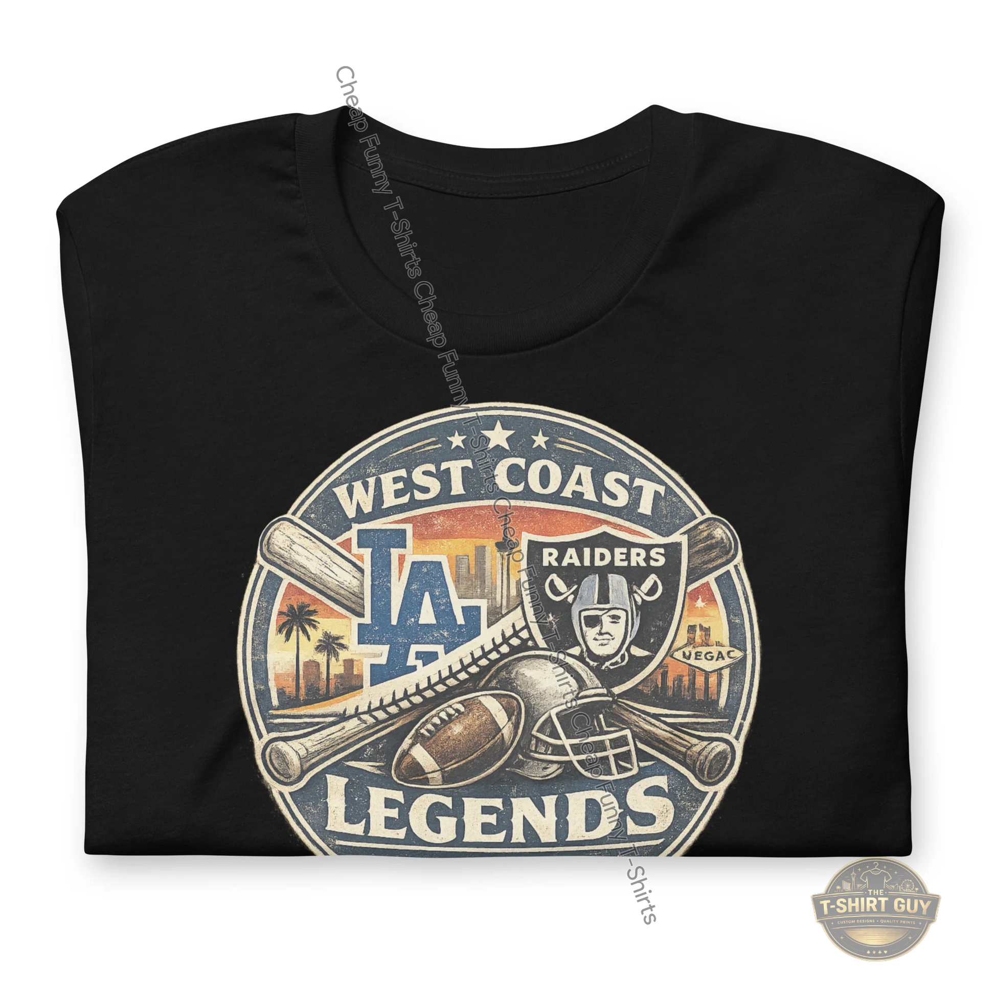 Watermarked - West Coast Legends Unisex t-shirt