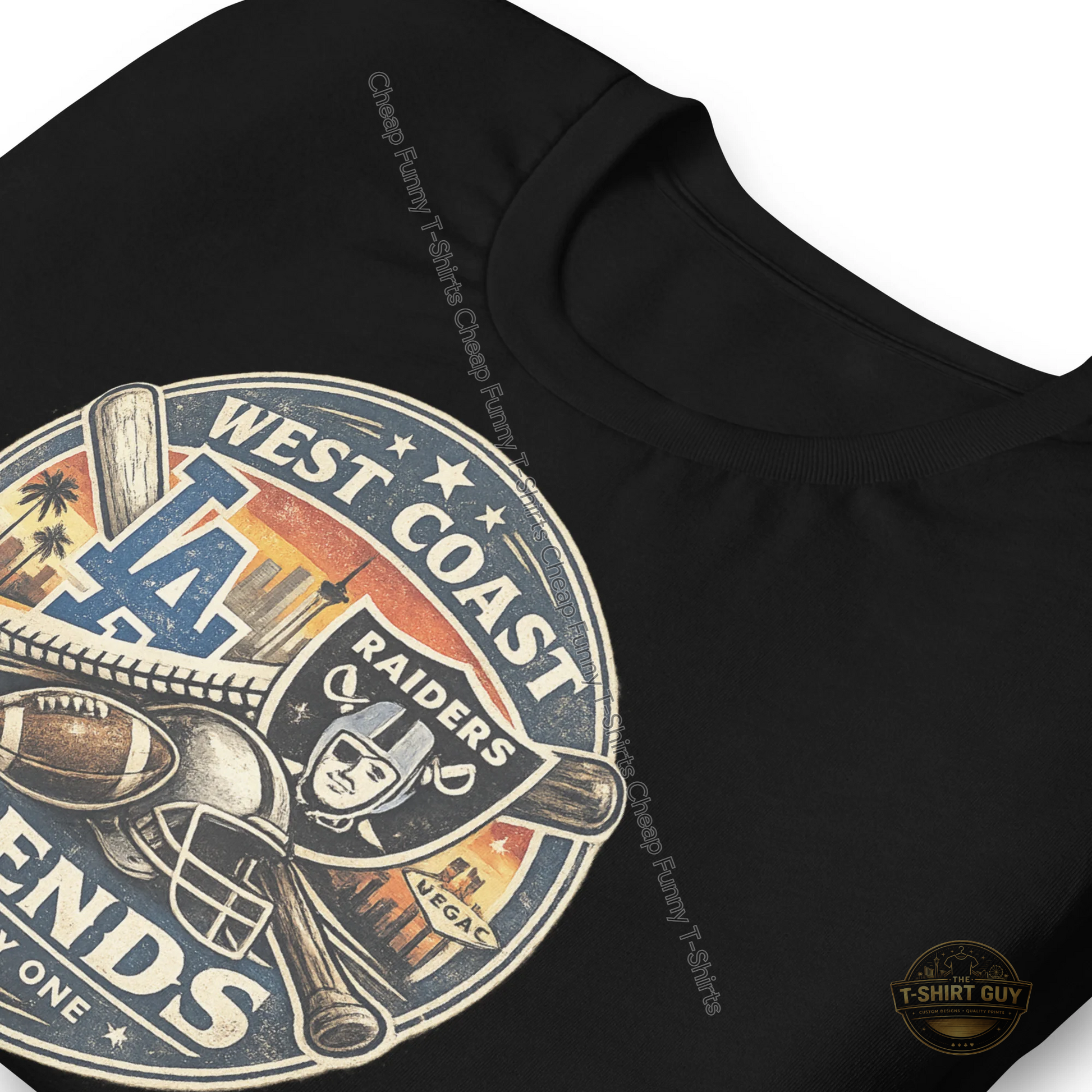 Watermarked - West Coast Legends Unisex t-shirt