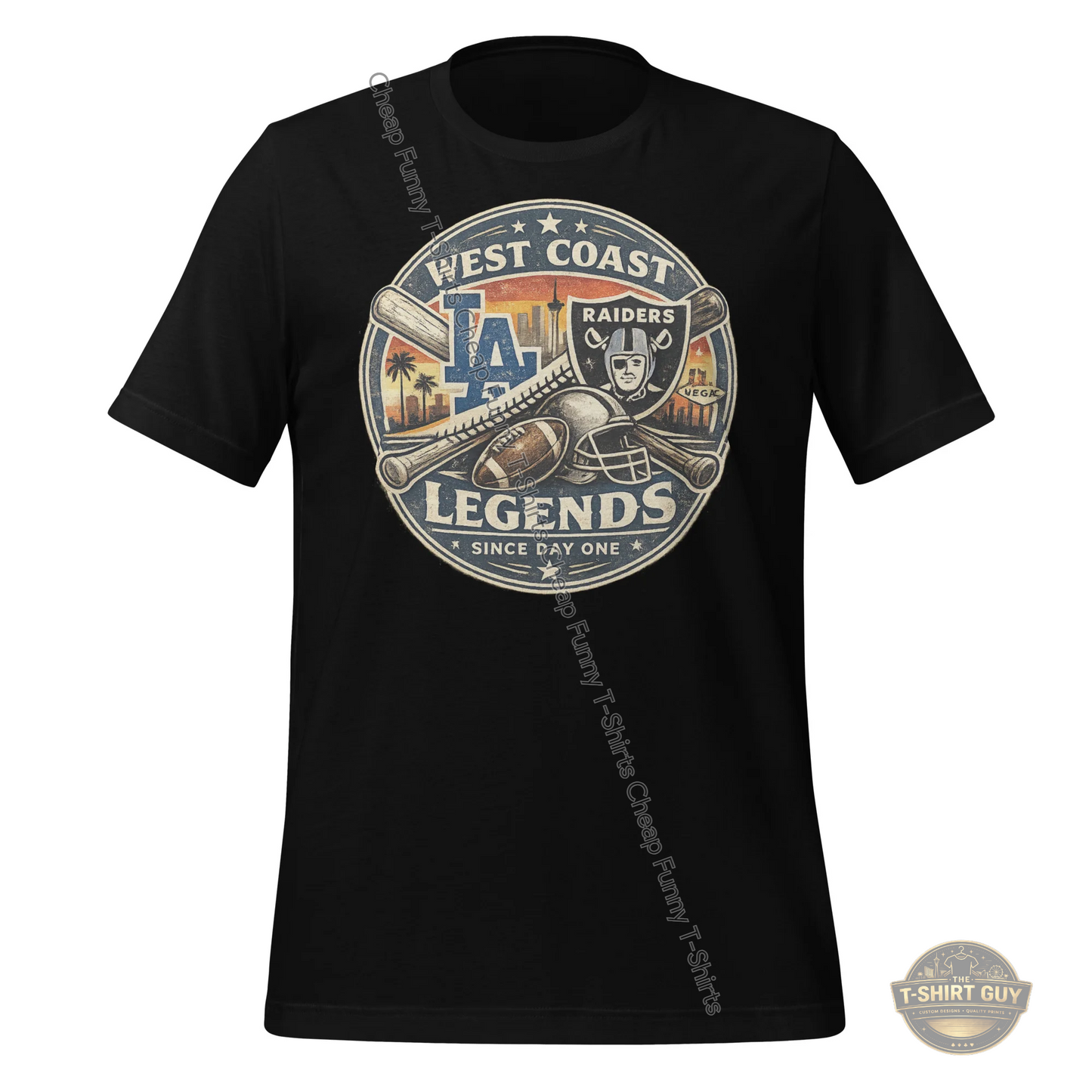 Watermarked - West Coast Legends Unisex t-shirt