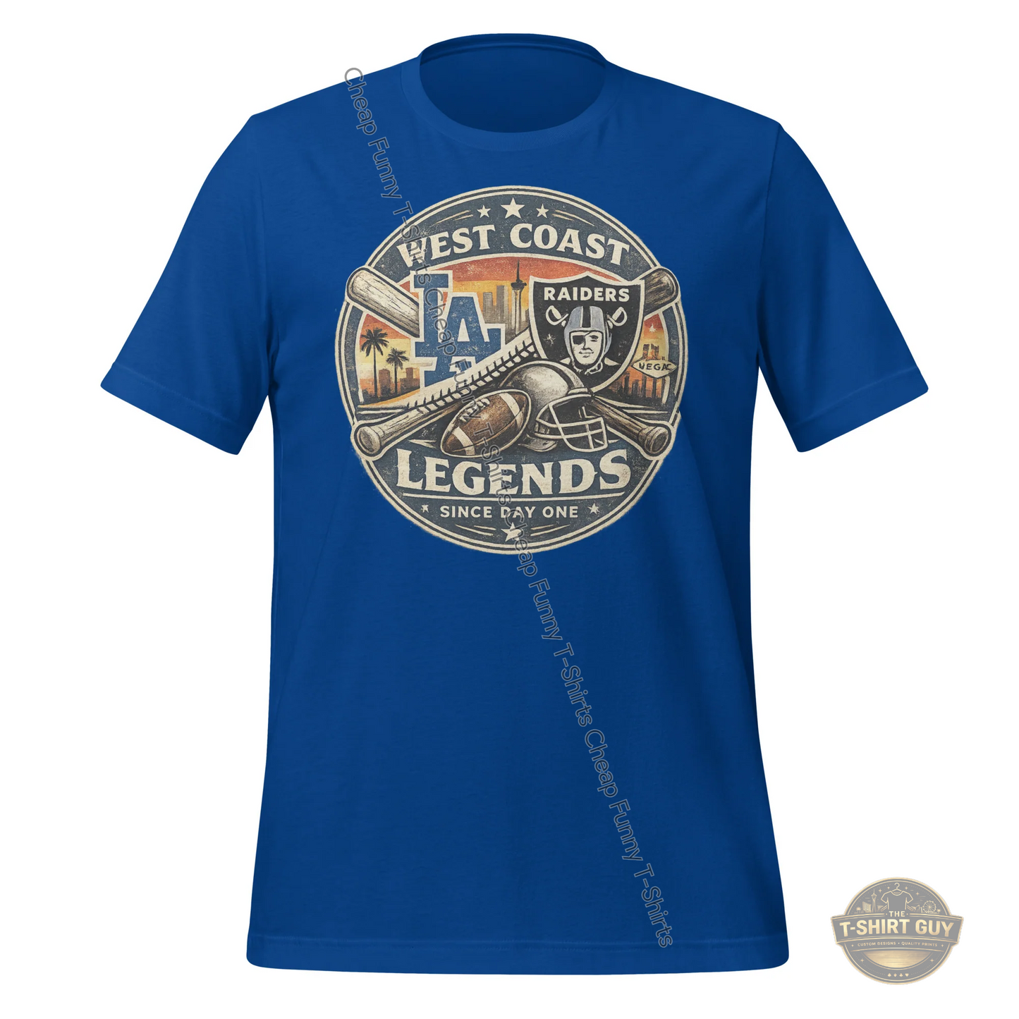 Watermarked - West Coast Legends Unisex t-shirt