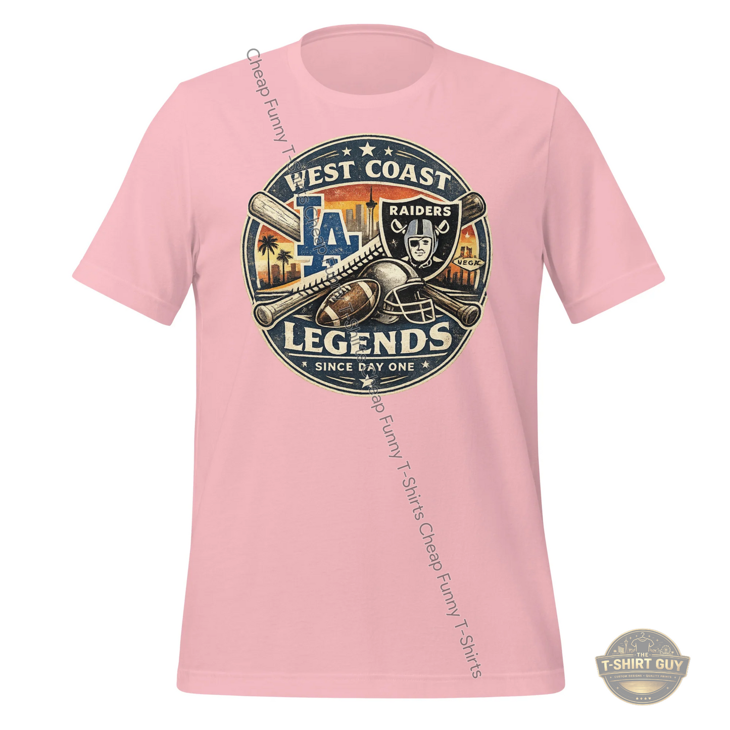 Watermarked - West Coast Legends Unisex t-shirt