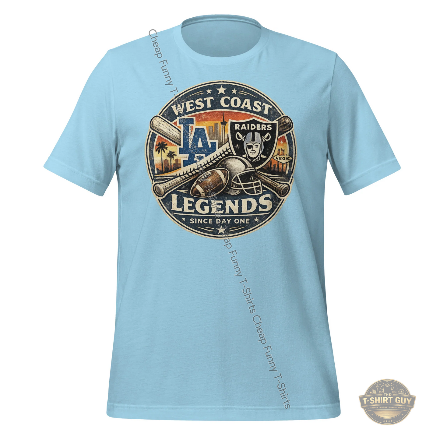 Watermarked - West Coast Legends Unisex t-shirt