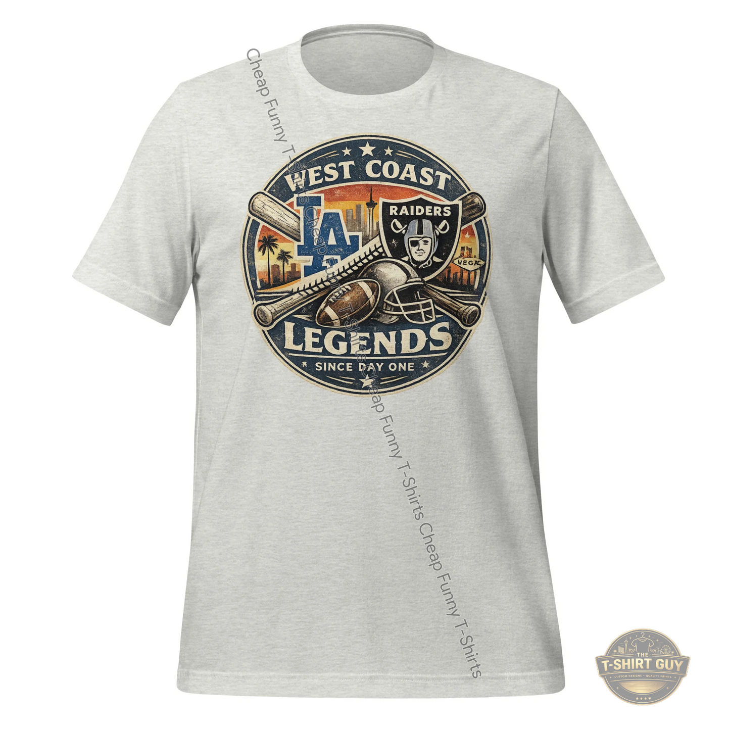 Watermarked - West Coast Legends Unisex t-shirt