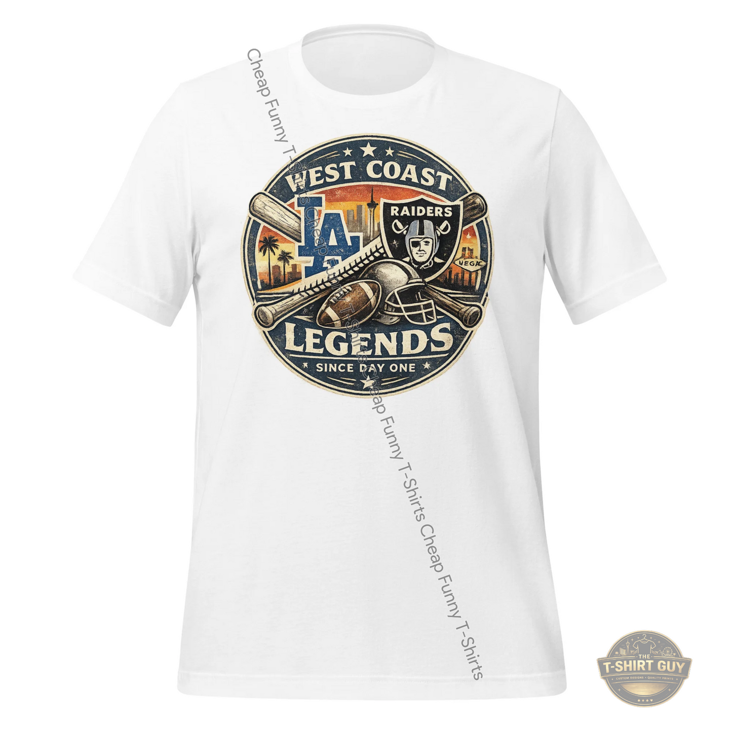Watermarked - West Coast Legends Unisex t-shirt