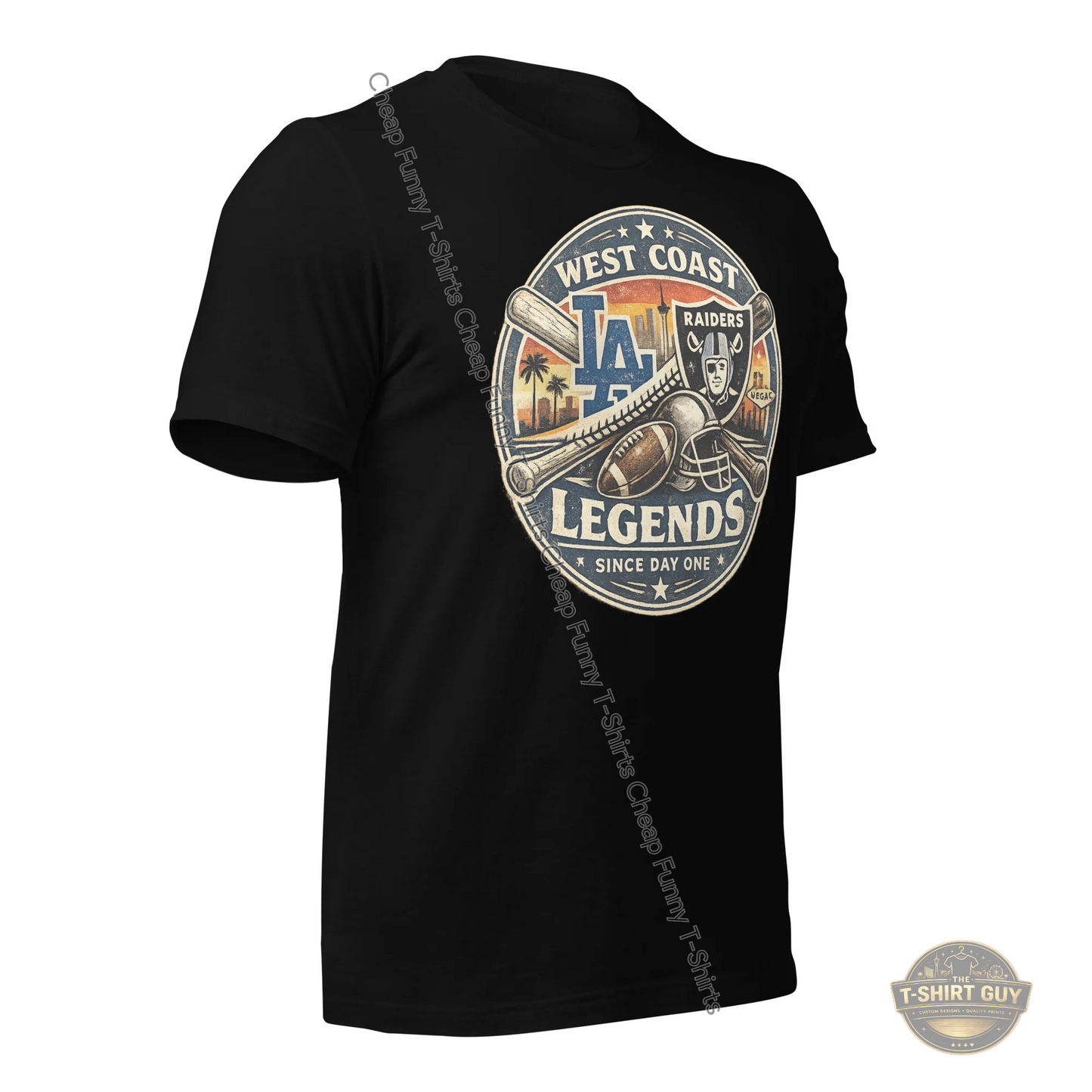 Watermarked - West Coast Legends Unisex t-shirt