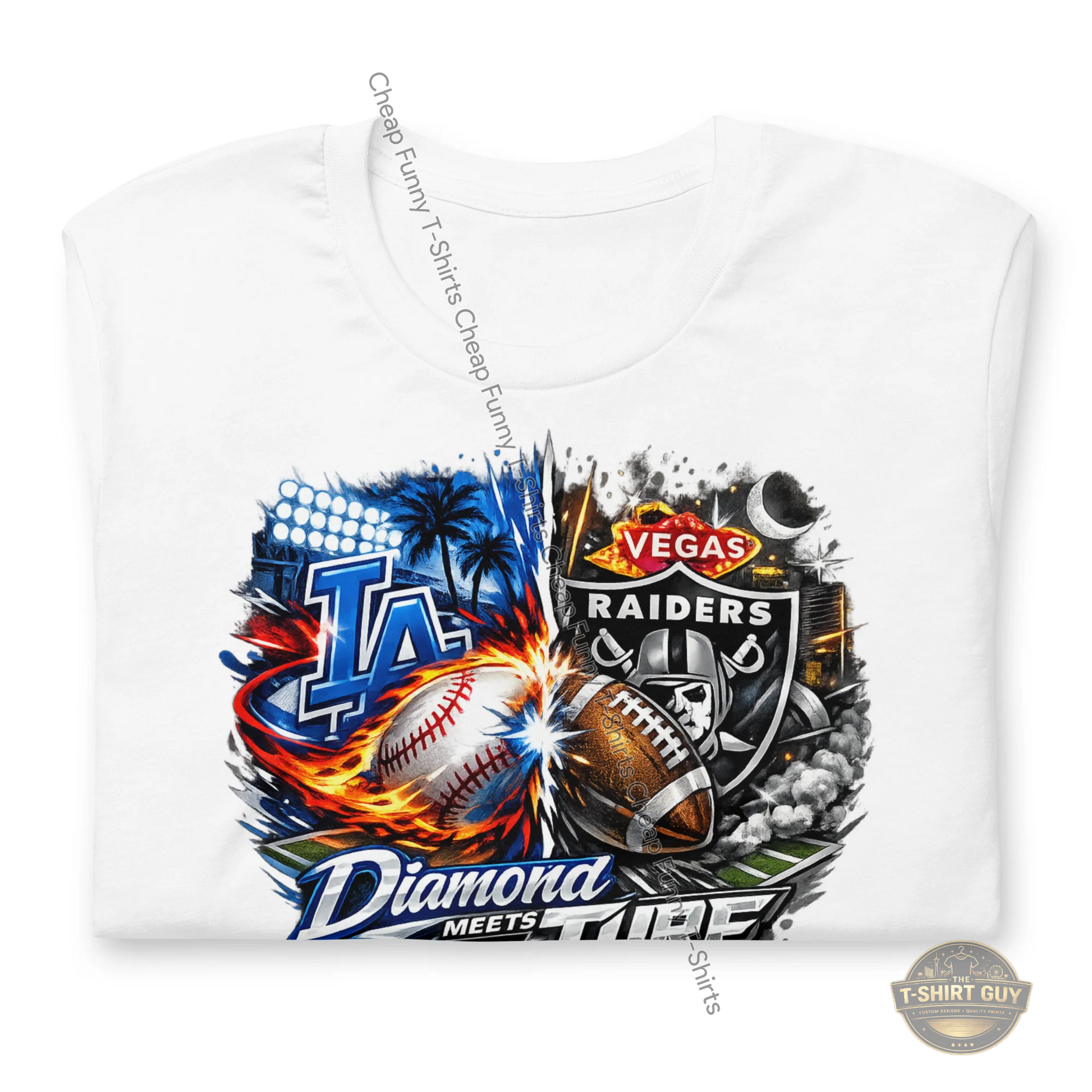 Watermarked - Diamond Meets Turf Unisex t-shirt