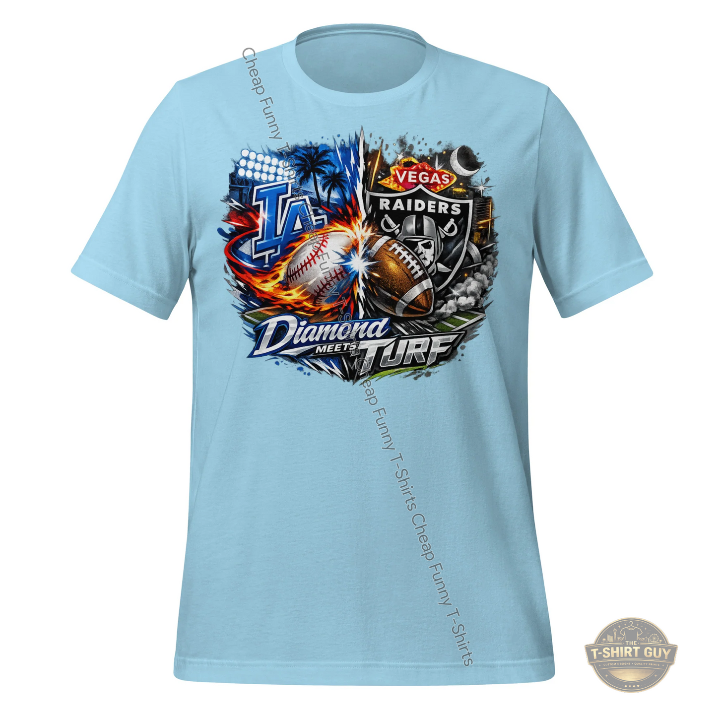 Watermarked - Diamond Meets Turf Unisex t-shirt