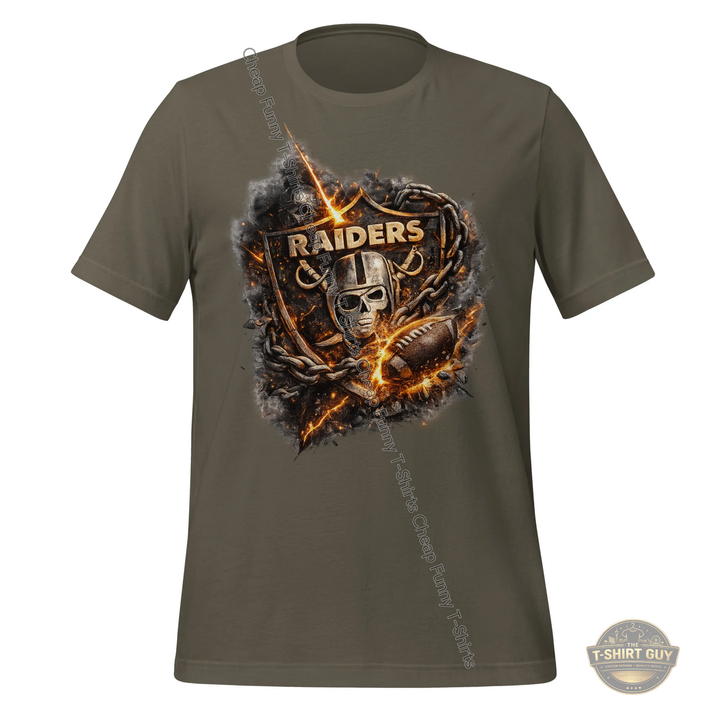 Watermarked - Raiders Unleashed Unisex t-shirt