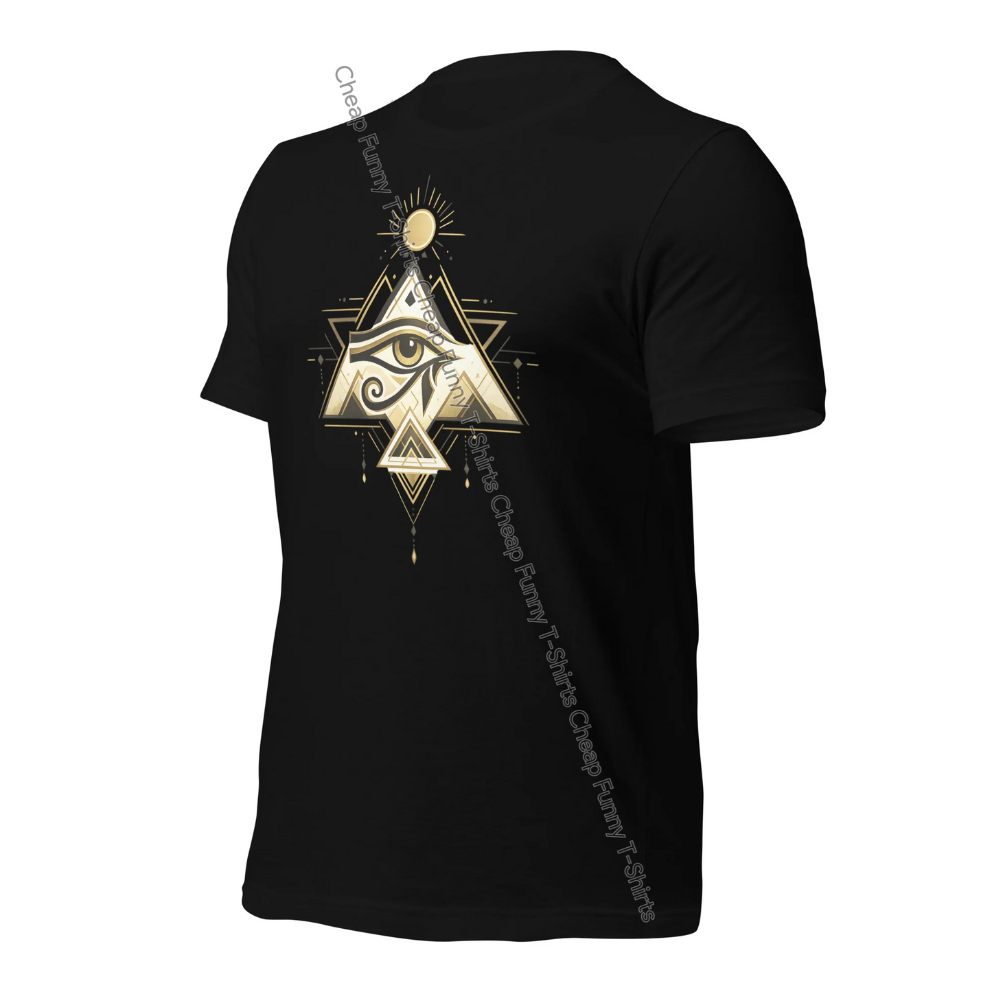 Watermarked - Modern Egyptian Inspired Geometry Unisex t-shirt