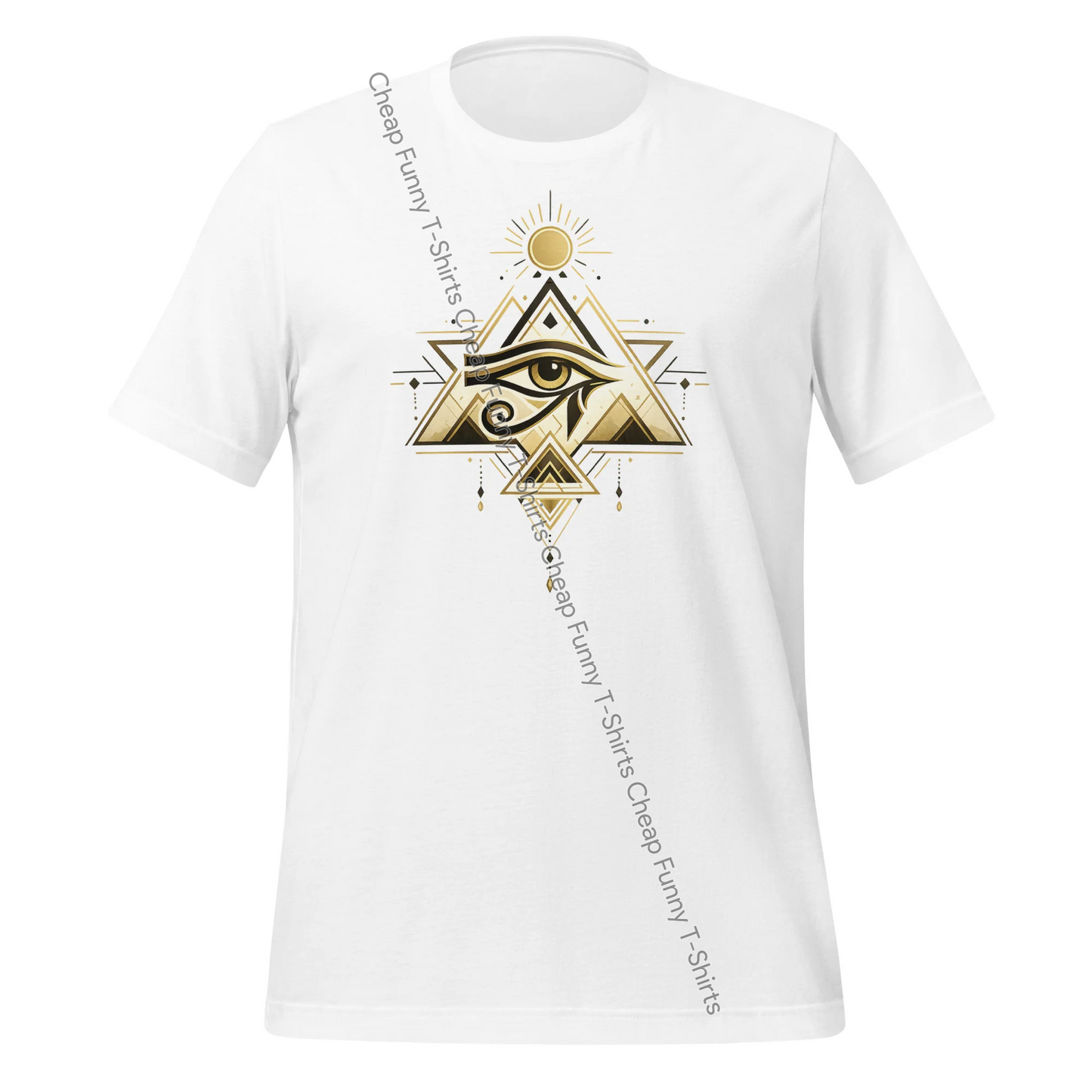 Watermarked - Modern Egyptian Inspired Geometry Unisex t-shirt