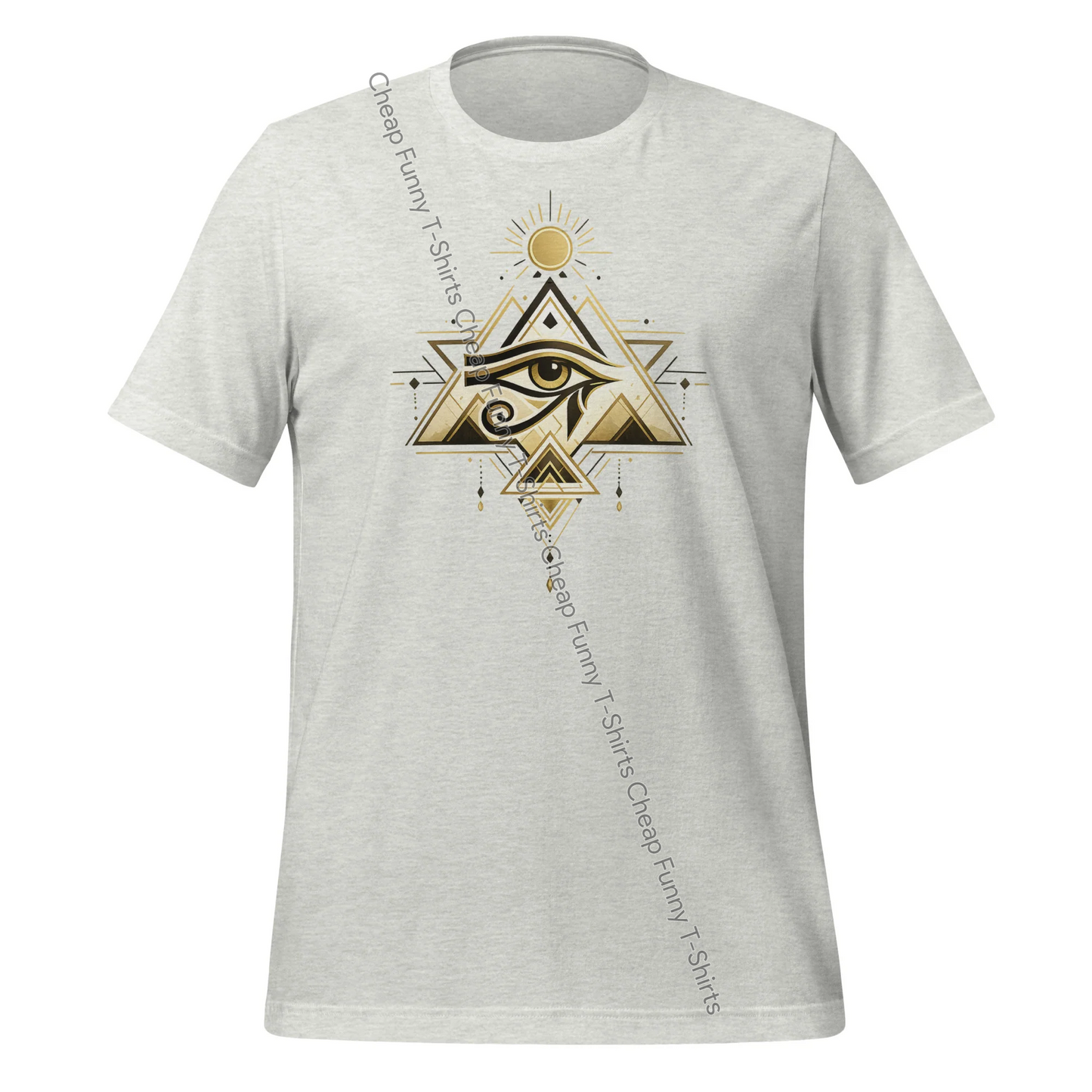 Watermarked - Modern Egyptian Inspired Geometry Unisex t-shirt