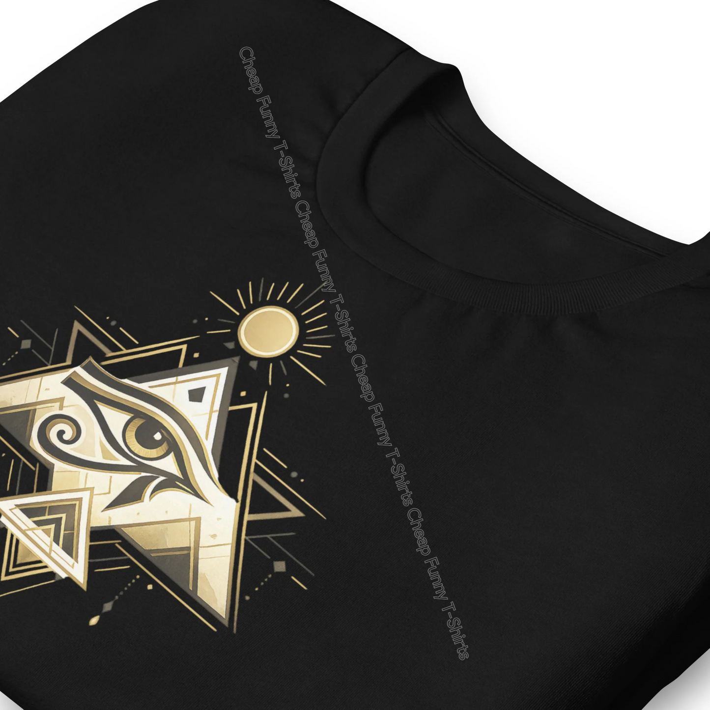 Watermarked - Modern Egyptian Inspired Geometry Unisex t-shirt