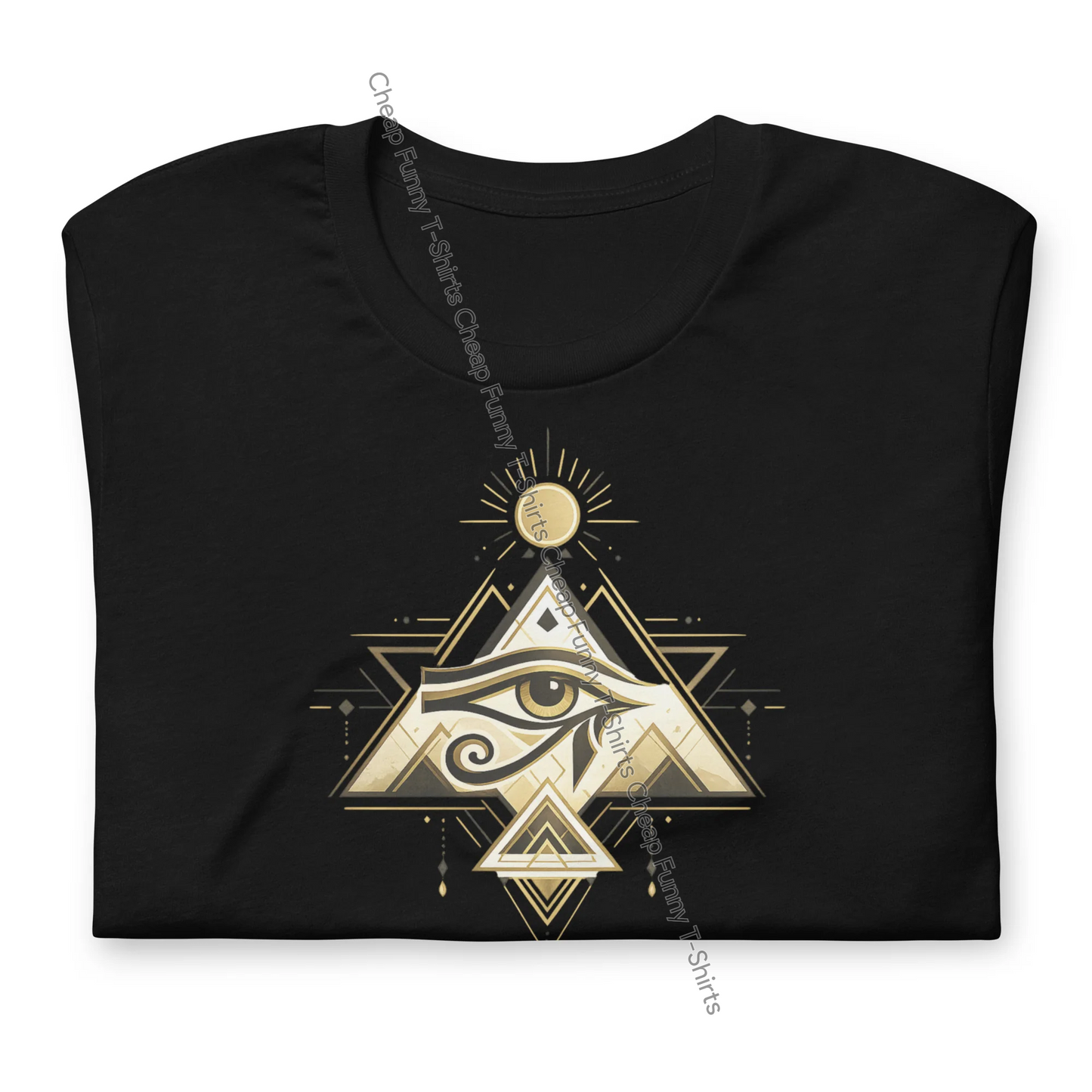 Watermarked - Modern Egyptian Inspired Geometry Unisex t-shirt