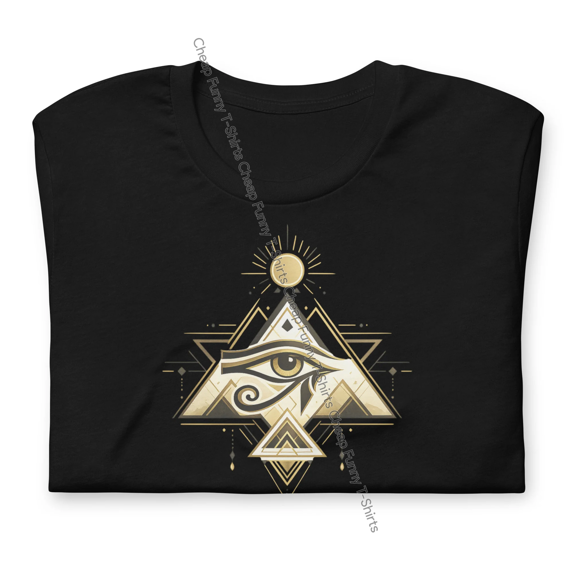 Watermarked - Modern Egyptian Inspired Geometry Unisex t-shirt