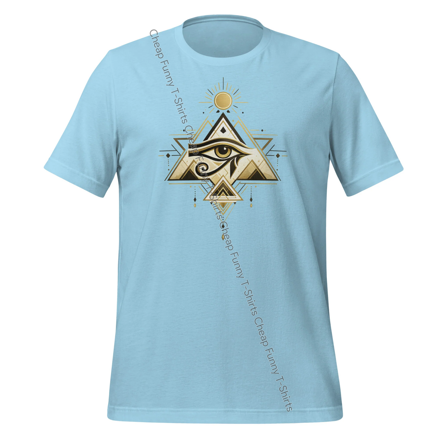 Watermarked - Modern Egyptian Inspired Geometry Unisex t-shirt