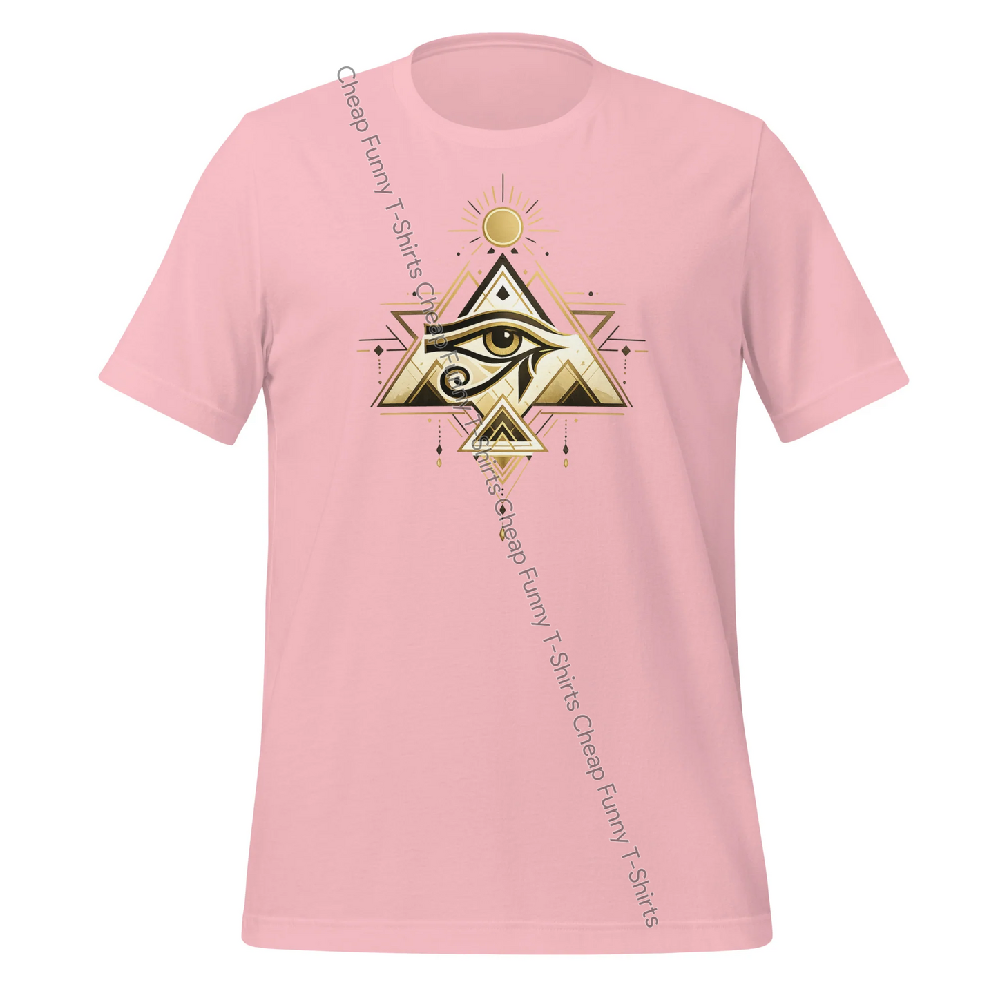 Watermarked - Modern Egyptian Inspired Geometry Unisex t-shirt