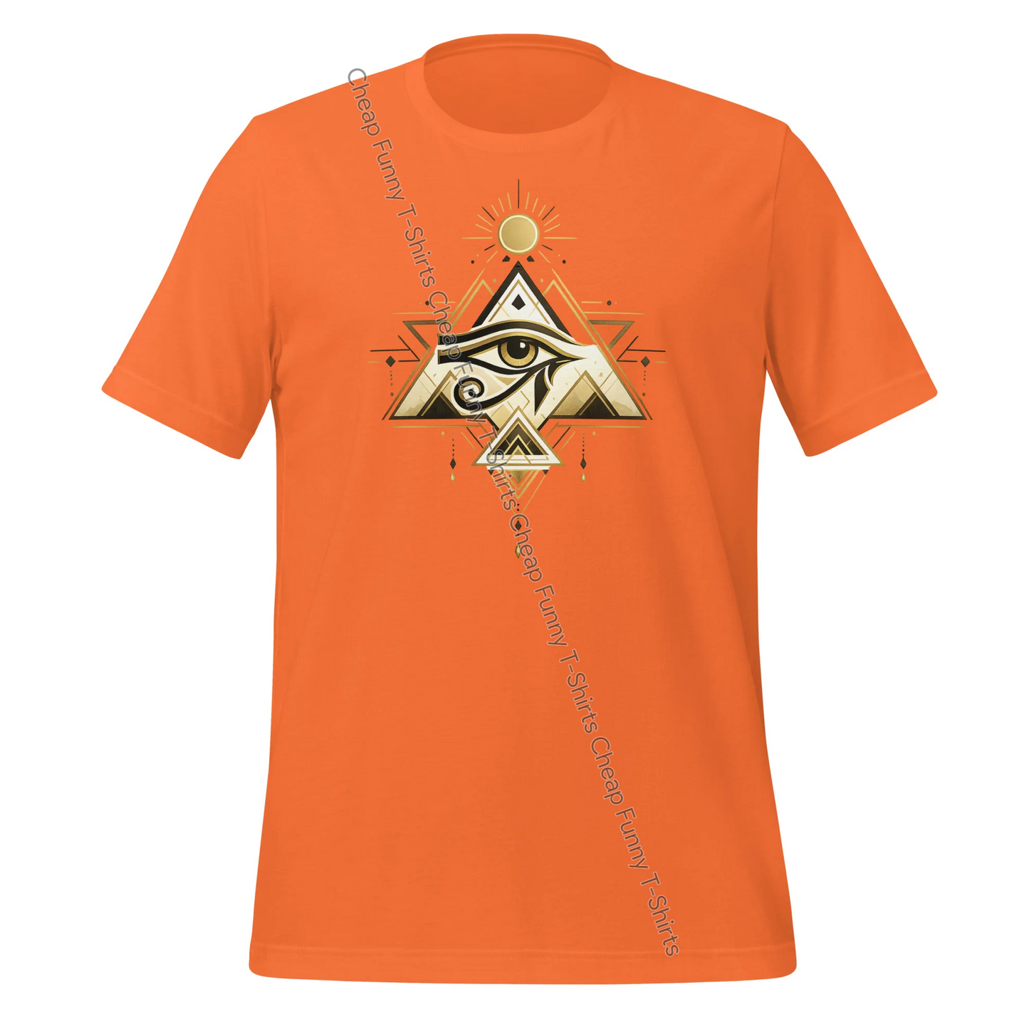 Watermarked - Modern Egyptian Inspired Geometry Unisex t-shirt