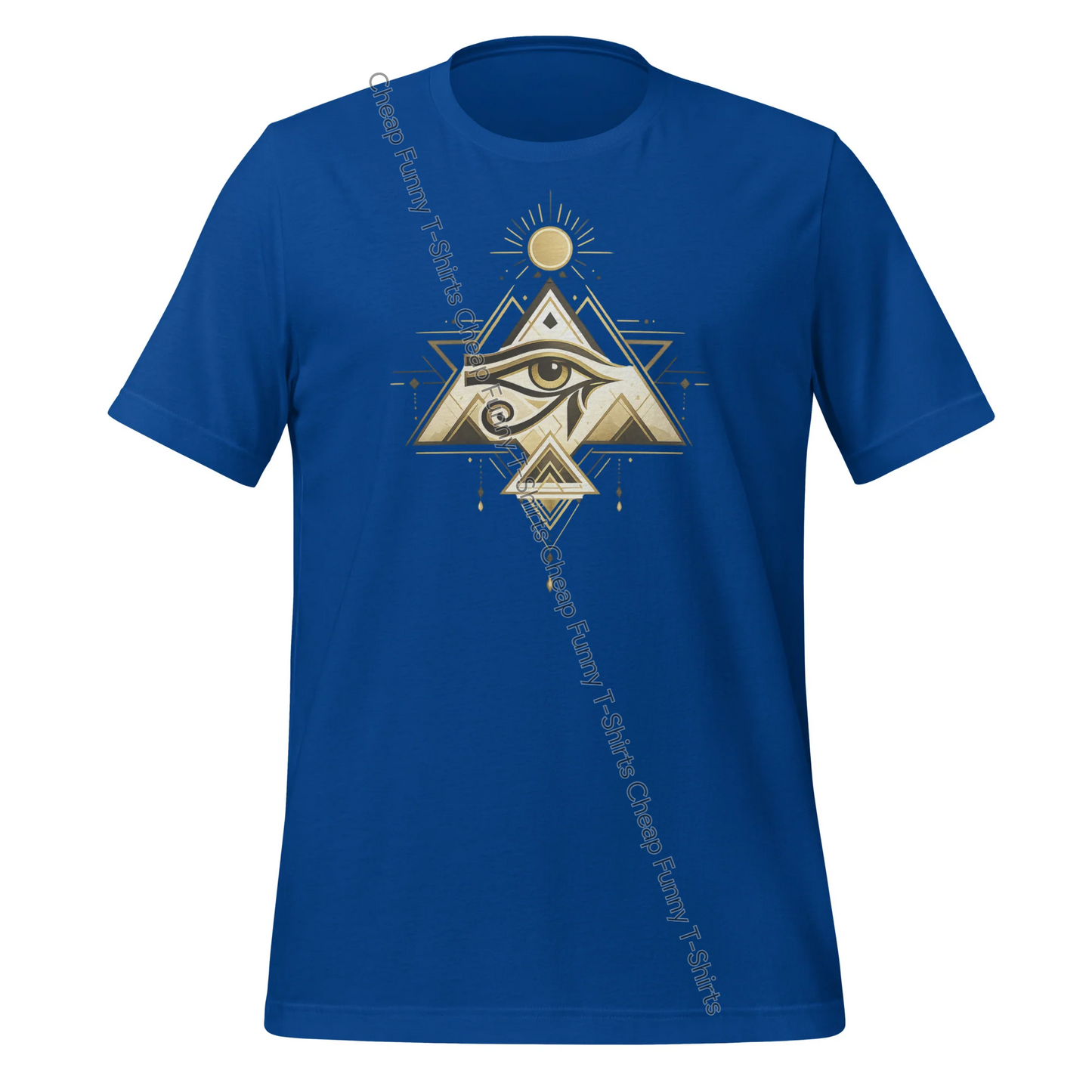 Watermarked - Modern Egyptian Inspired Geometry Unisex t-shirt