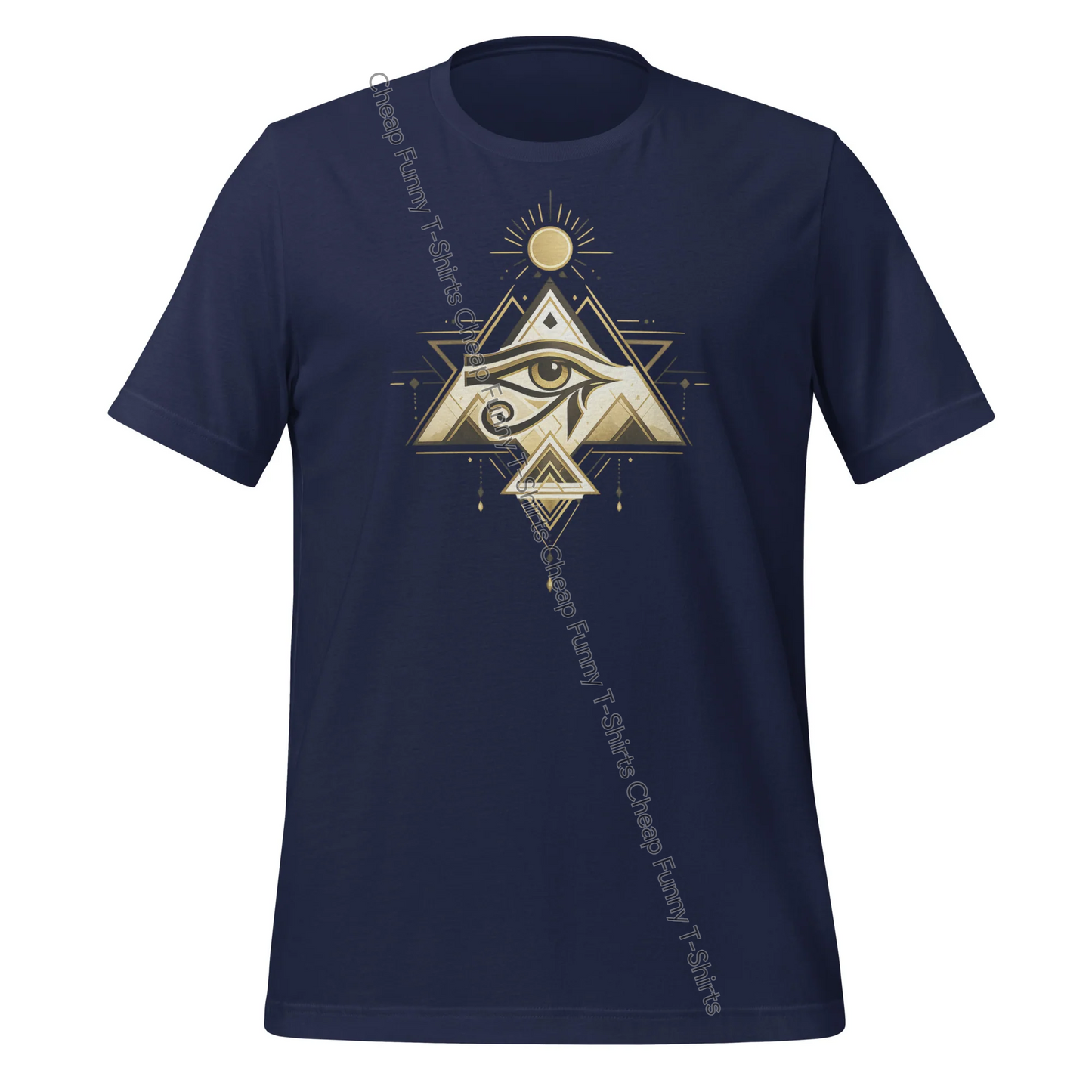 Watermarked - Modern Egyptian Inspired Geometry Unisex t-shirt