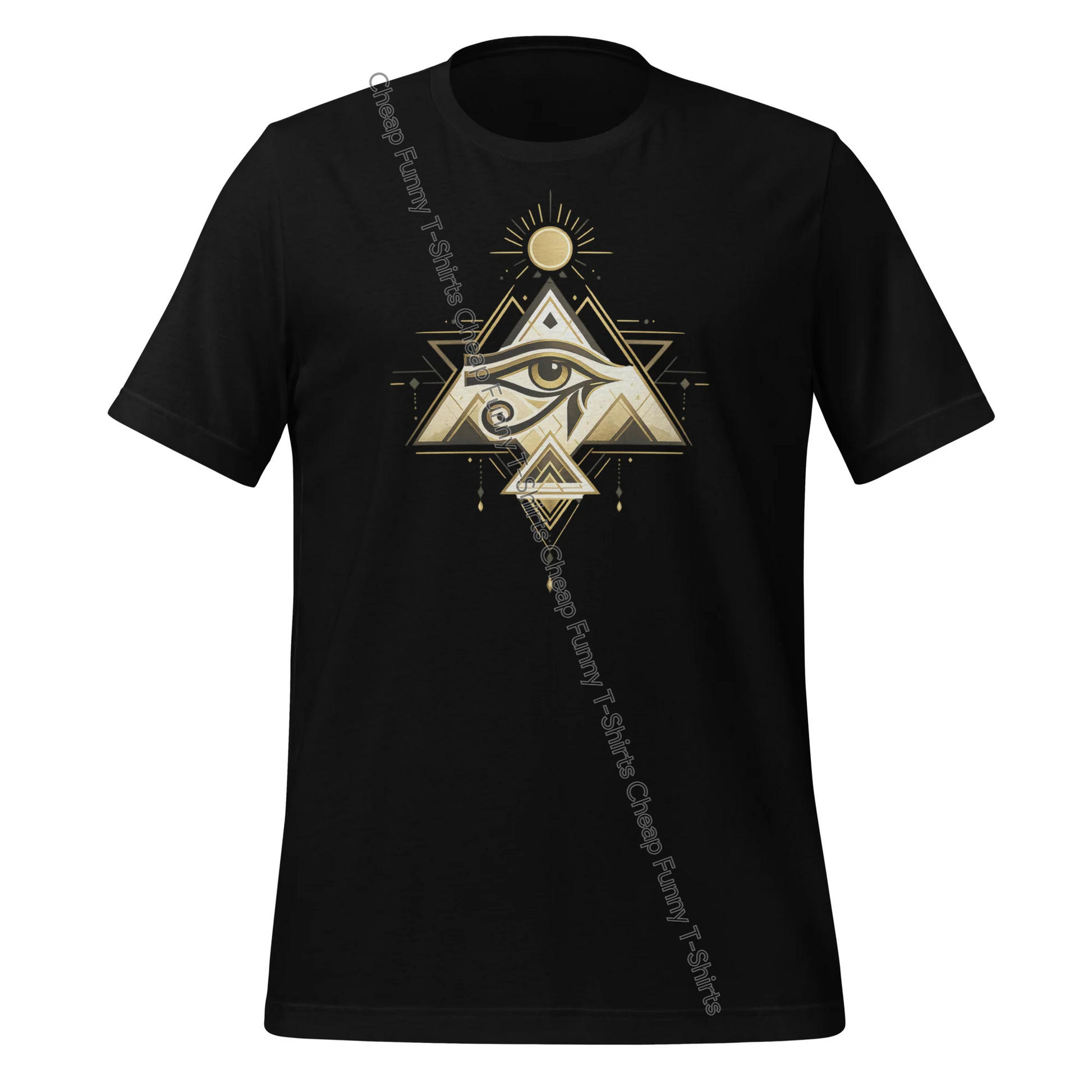 Watermarked - Modern Egyptian Inspired Geometry Unisex t-shirt
