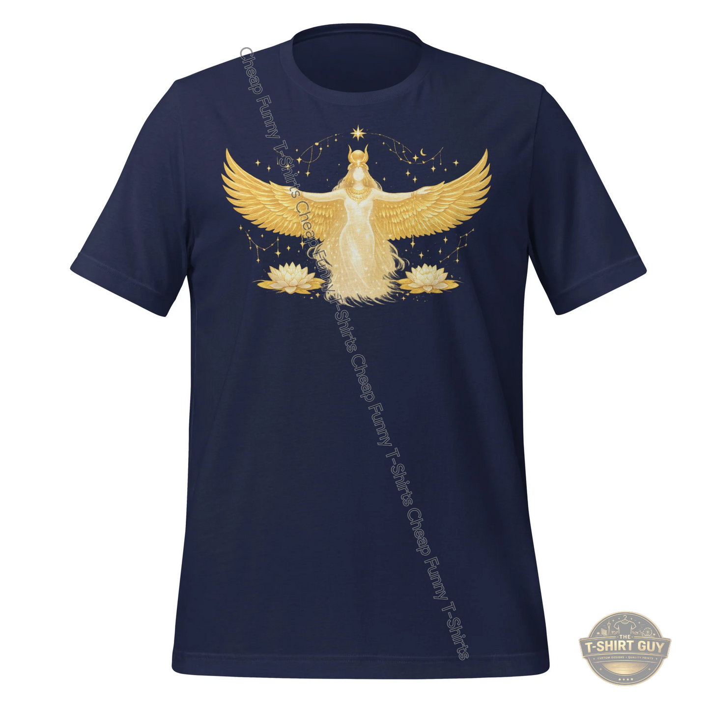 Watermarked - Golden Goddess of the Sky Unisex t-shirt