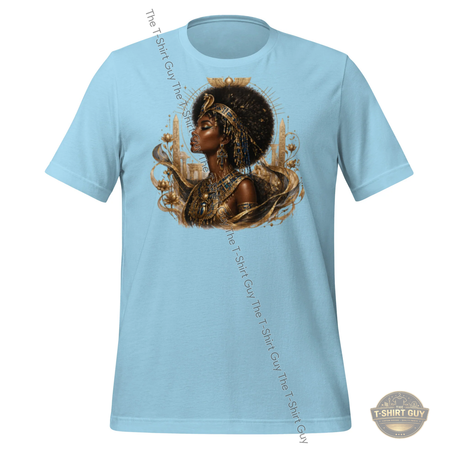 Watermarked - Regal Egyptian Queen Unisex t-shirt