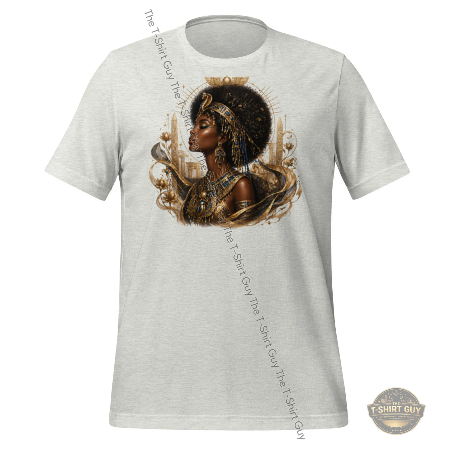 Watermarked - Regal Egyptian Queen Unisex t-shirt