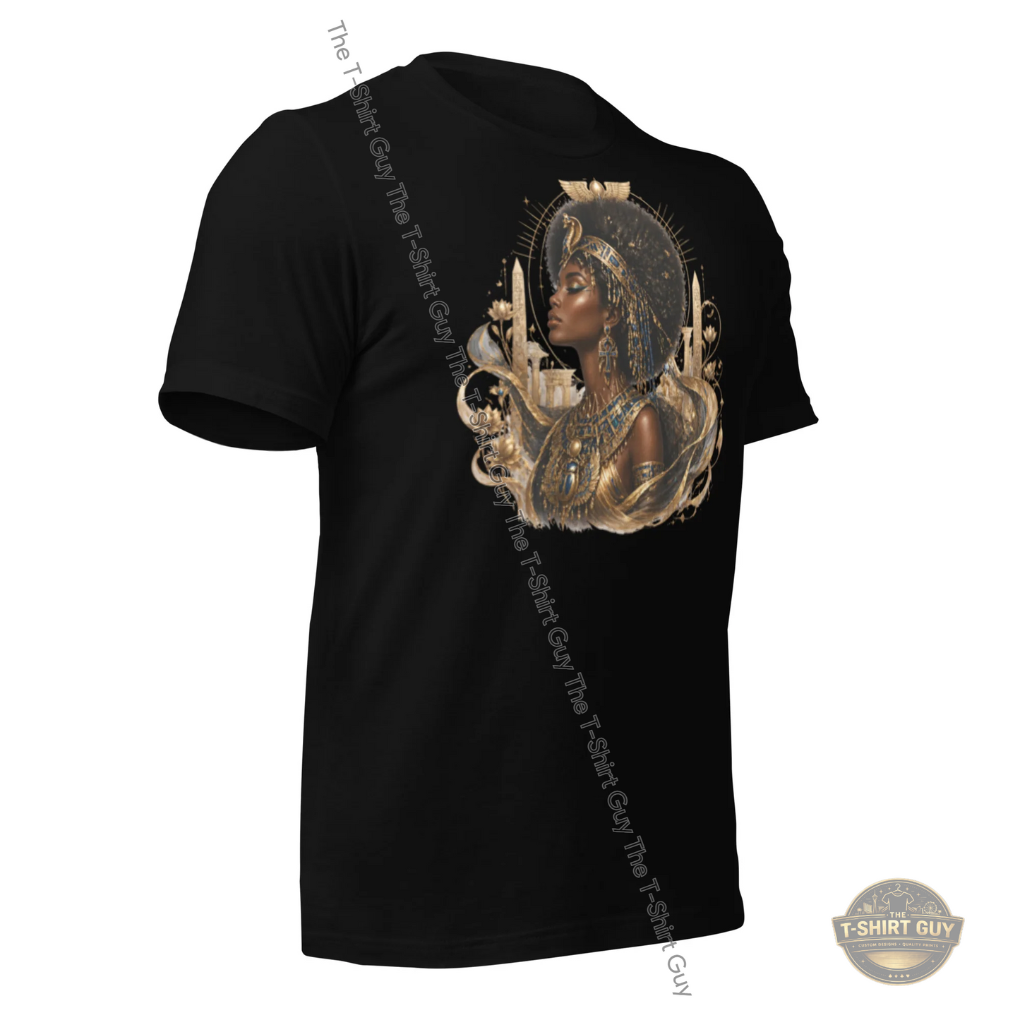 Watermarked - Regal Egyptian Queen Unisex t-shirt