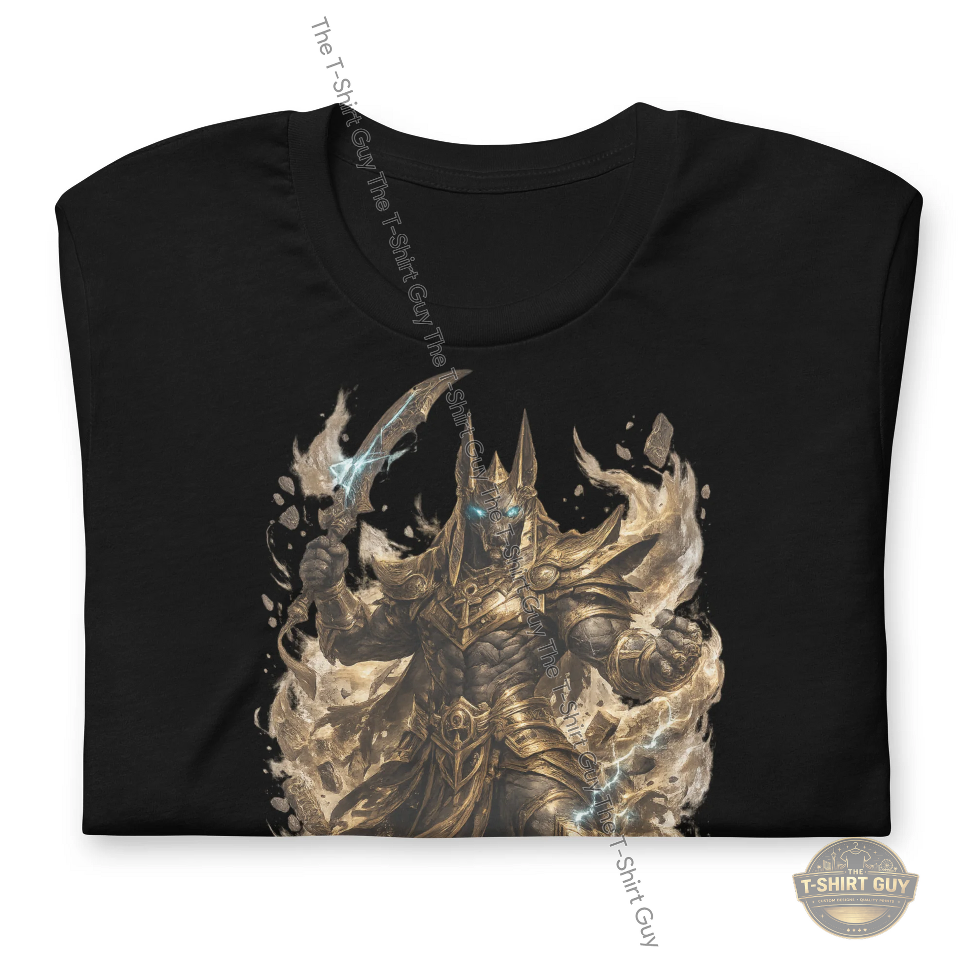 Watermarked - Anubis Warrior of Sand and Storm Unisex t-shirt