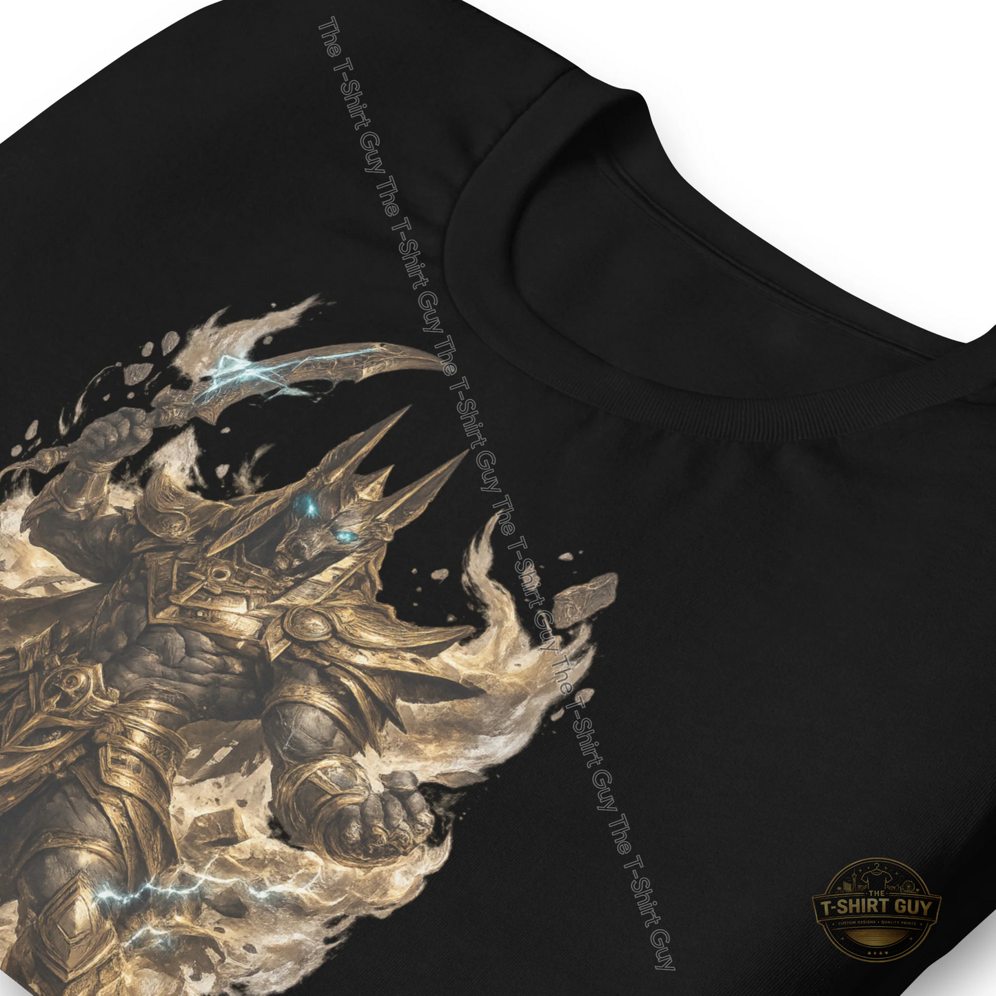 Watermarked - Anubis Warrior of Sand and Storm Unisex t-shirt