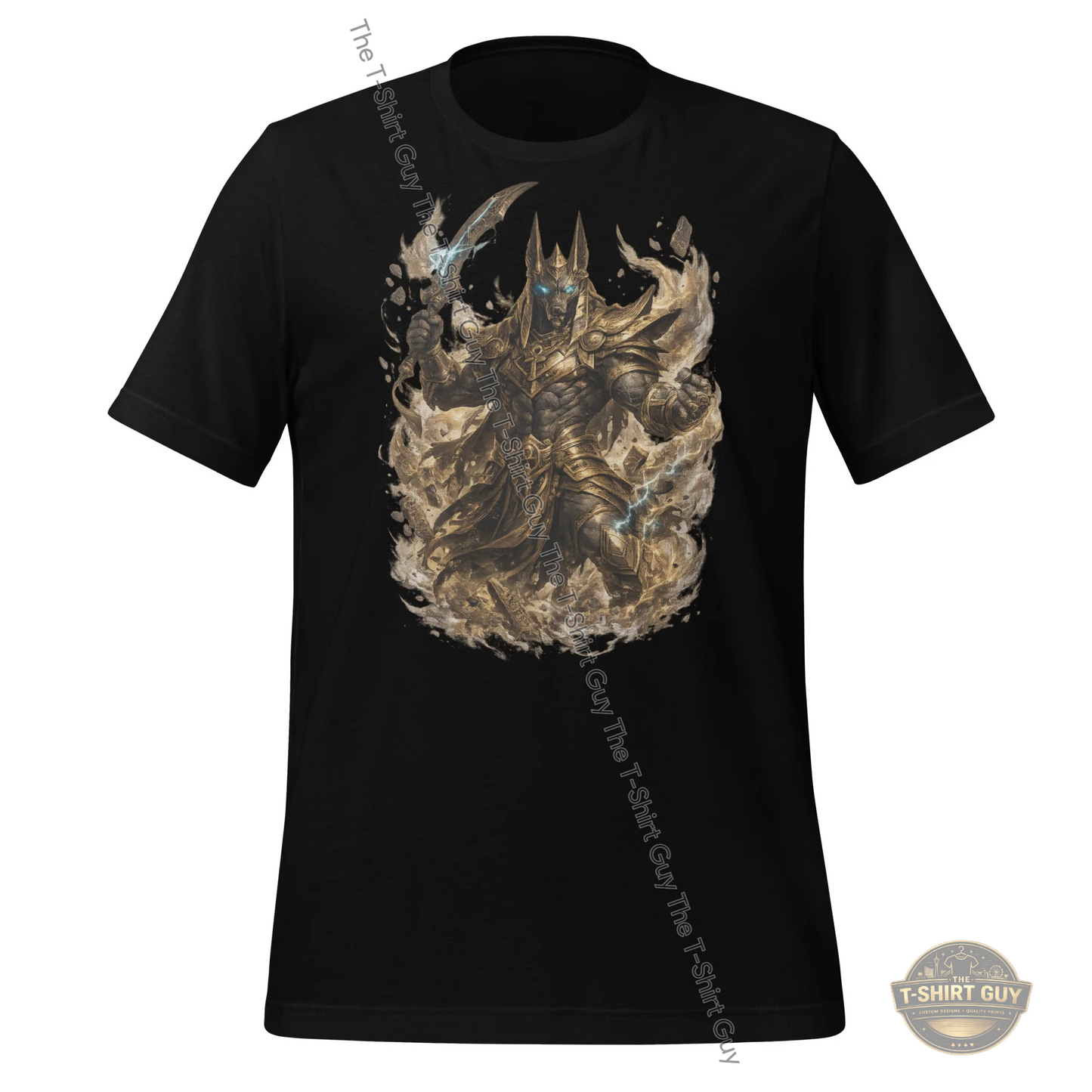 Watermarked - Anubis Warrior of Sand and Storm Unisex t-shirt