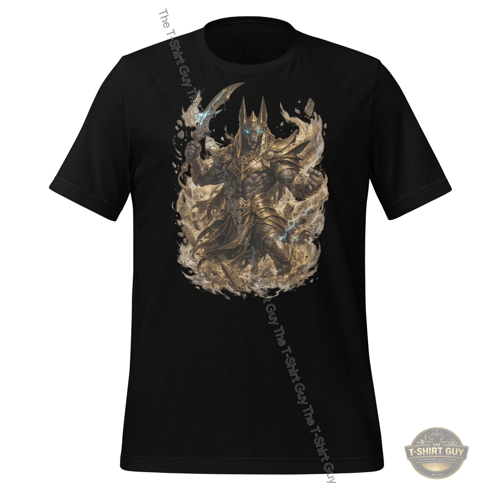Watermarked - Anubis Warrior of Sand and Storm Unisex t-shirt