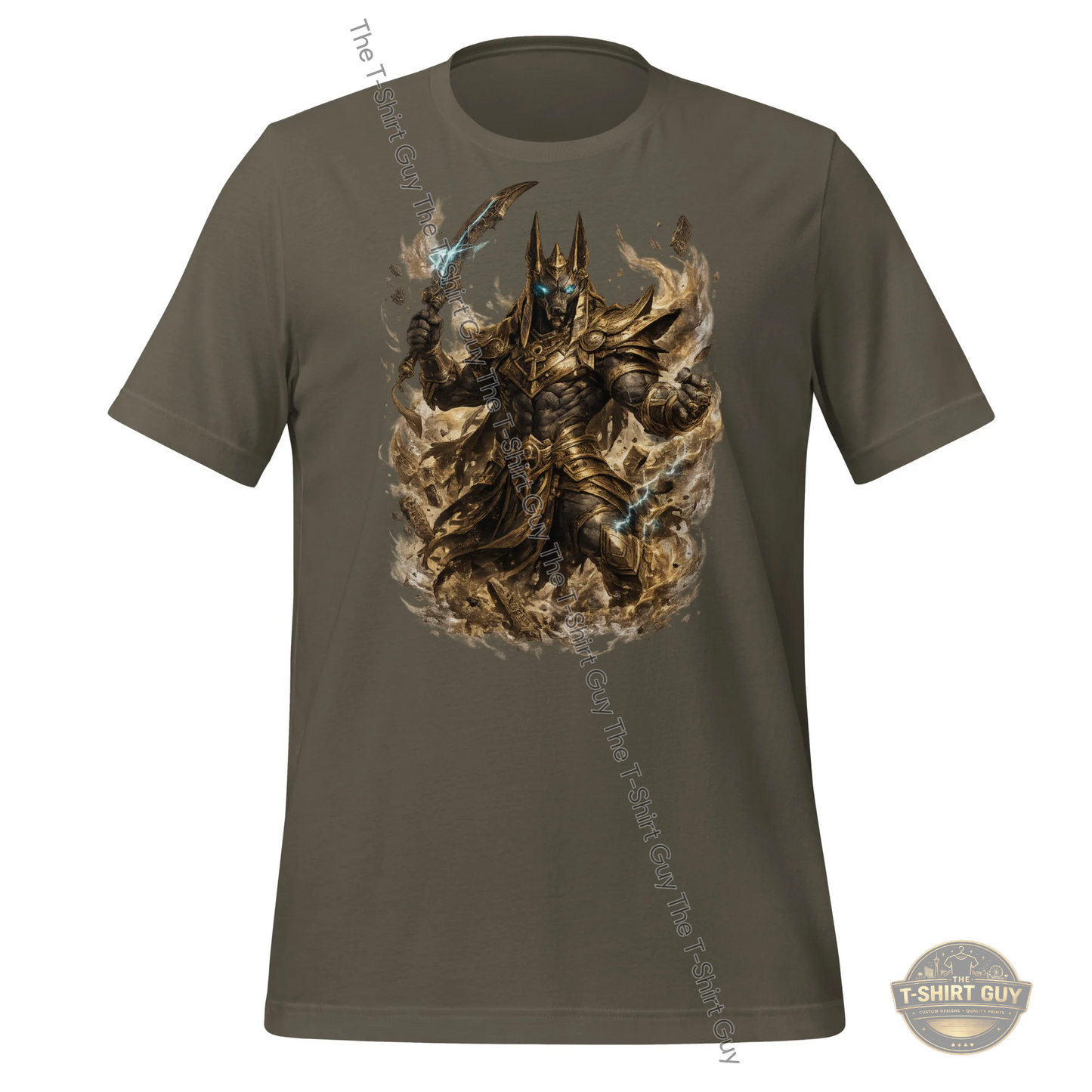 Watermarked - Anubis Warrior of Sand and Storm Unisex t-shirt