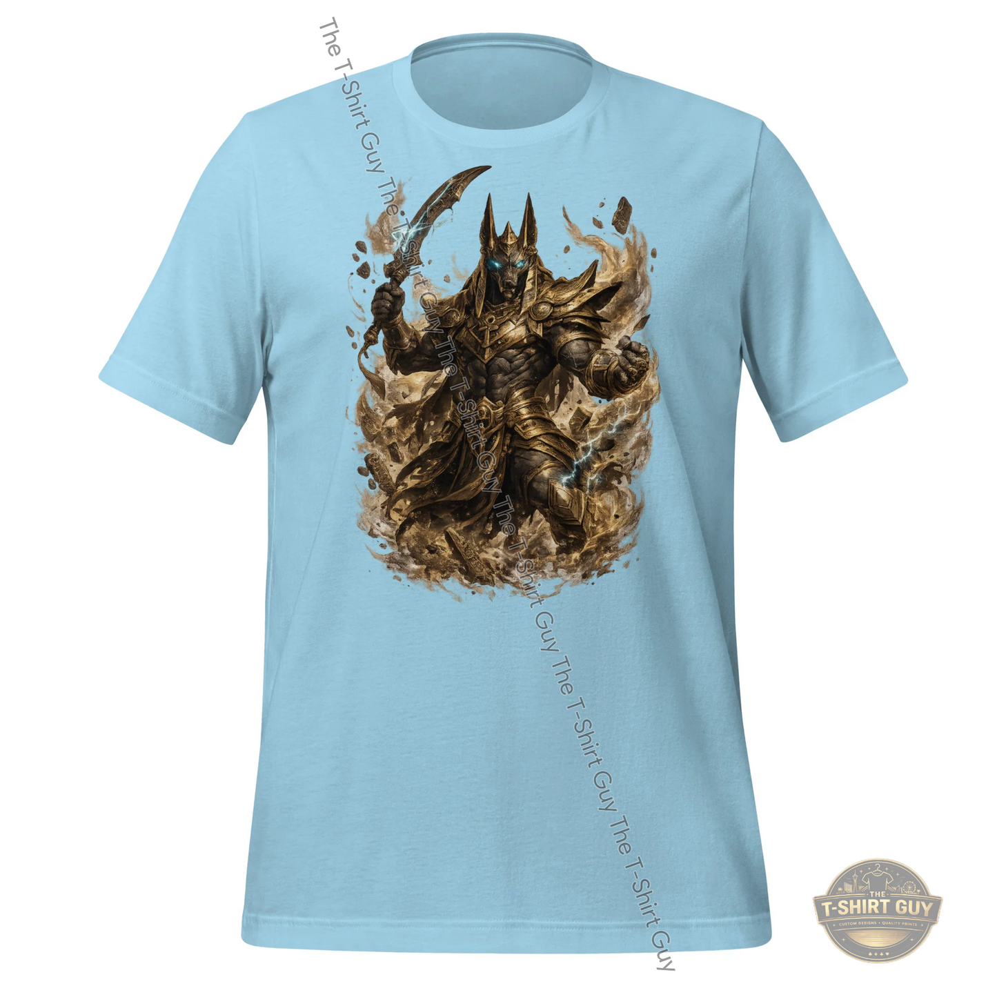 Watermarked - Anubis Warrior of Sand and Storm Unisex t-shirt