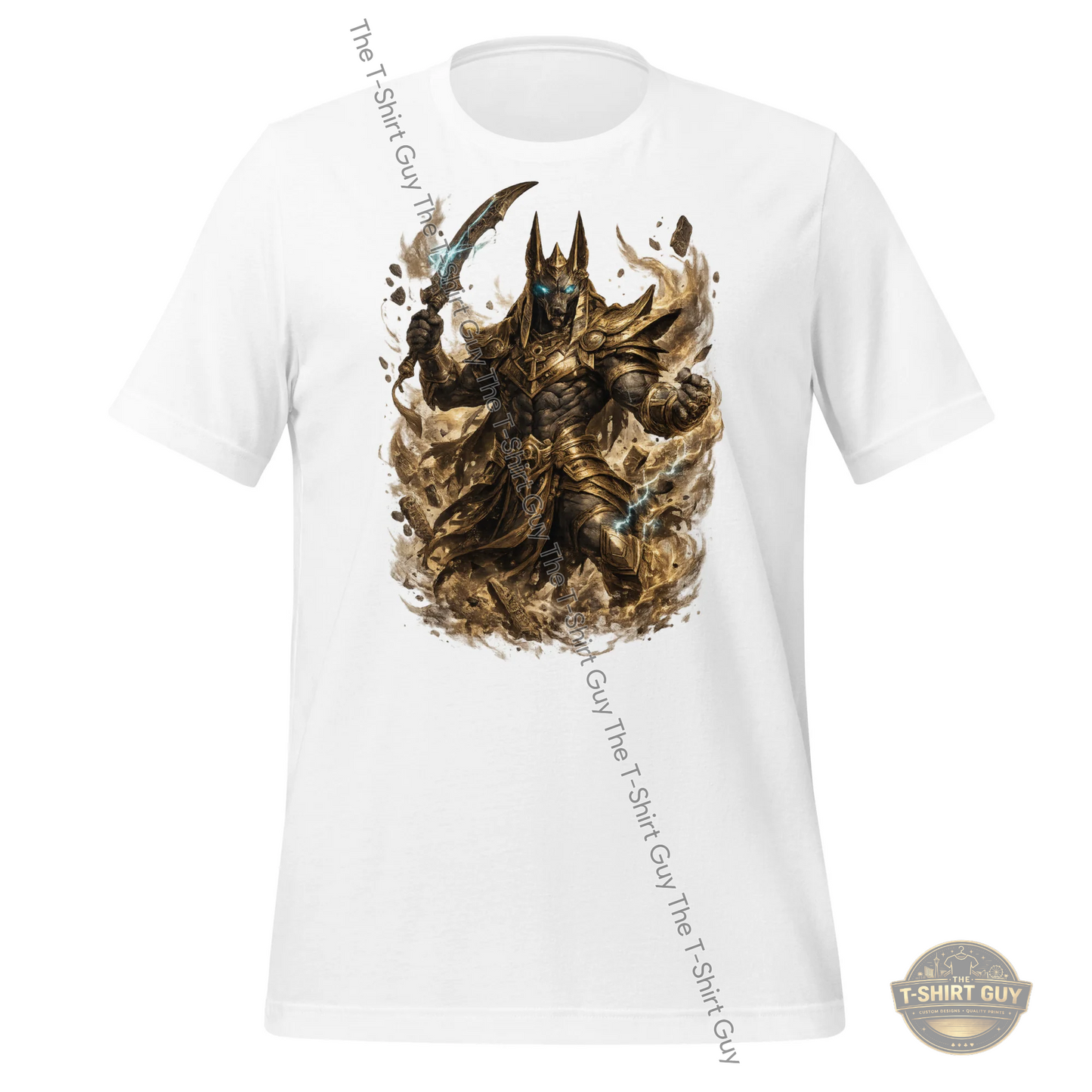 Watermarked - Anubis Warrior of Sand and Storm Unisex t-shirt
