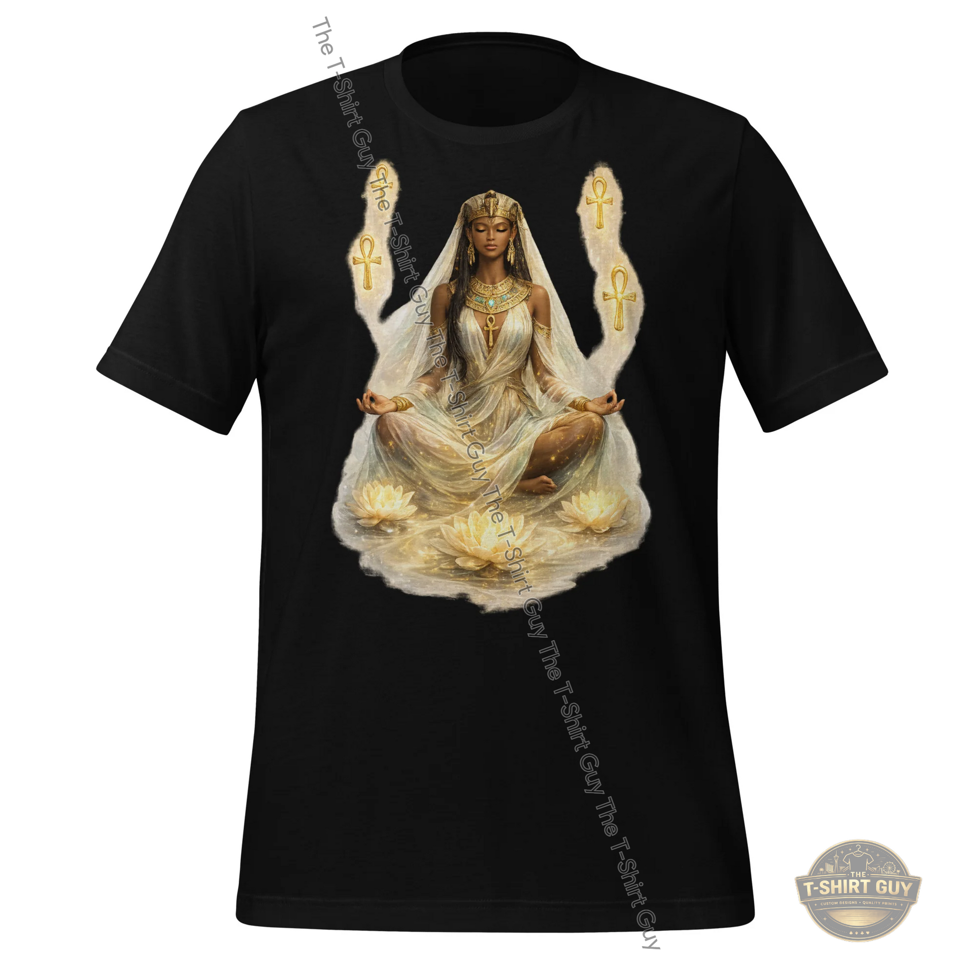 Watermarked - Ethereal Egyptian Priestess Unisex t-shirt