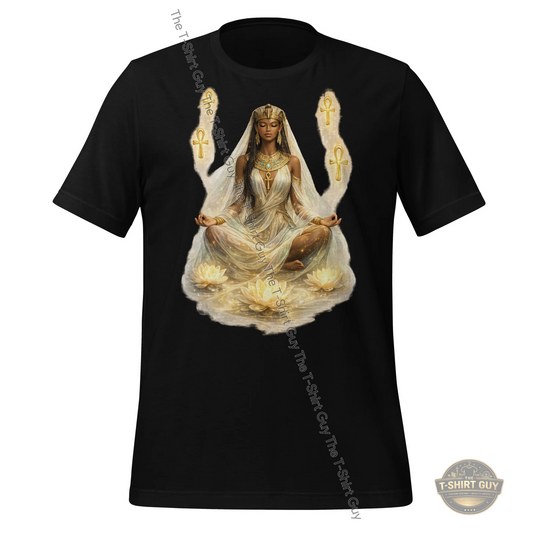 Watermarked - Ethereal Egyptian Priestess Unisex t-shirt