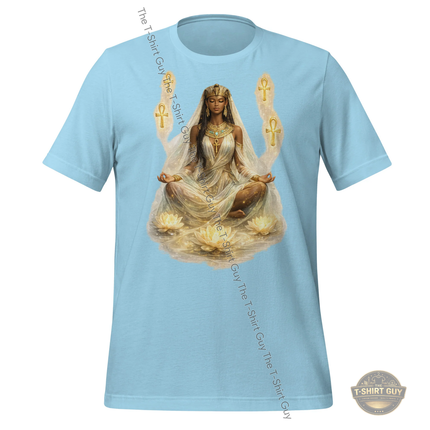 Watermarked - Ethereal Egyptian Priestess Unisex t-shirt