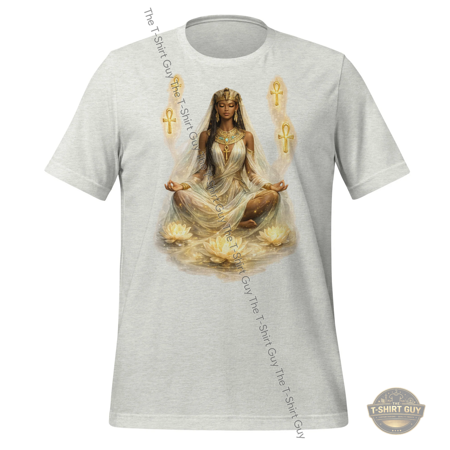 Watermarked - Ethereal Egyptian Priestess Unisex t-shirt