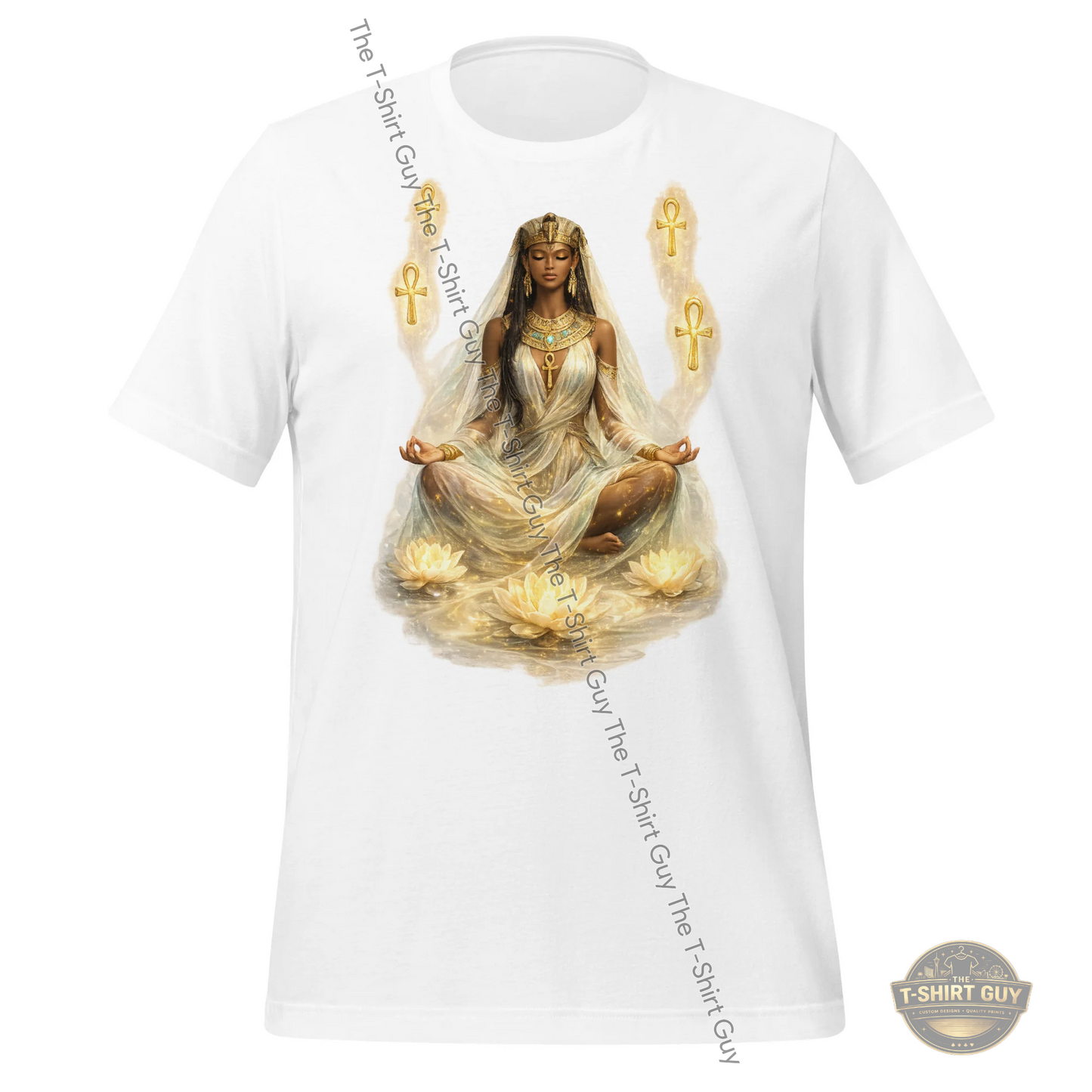 Watermarked - Ethereal Egyptian Priestess Unisex t-shirt