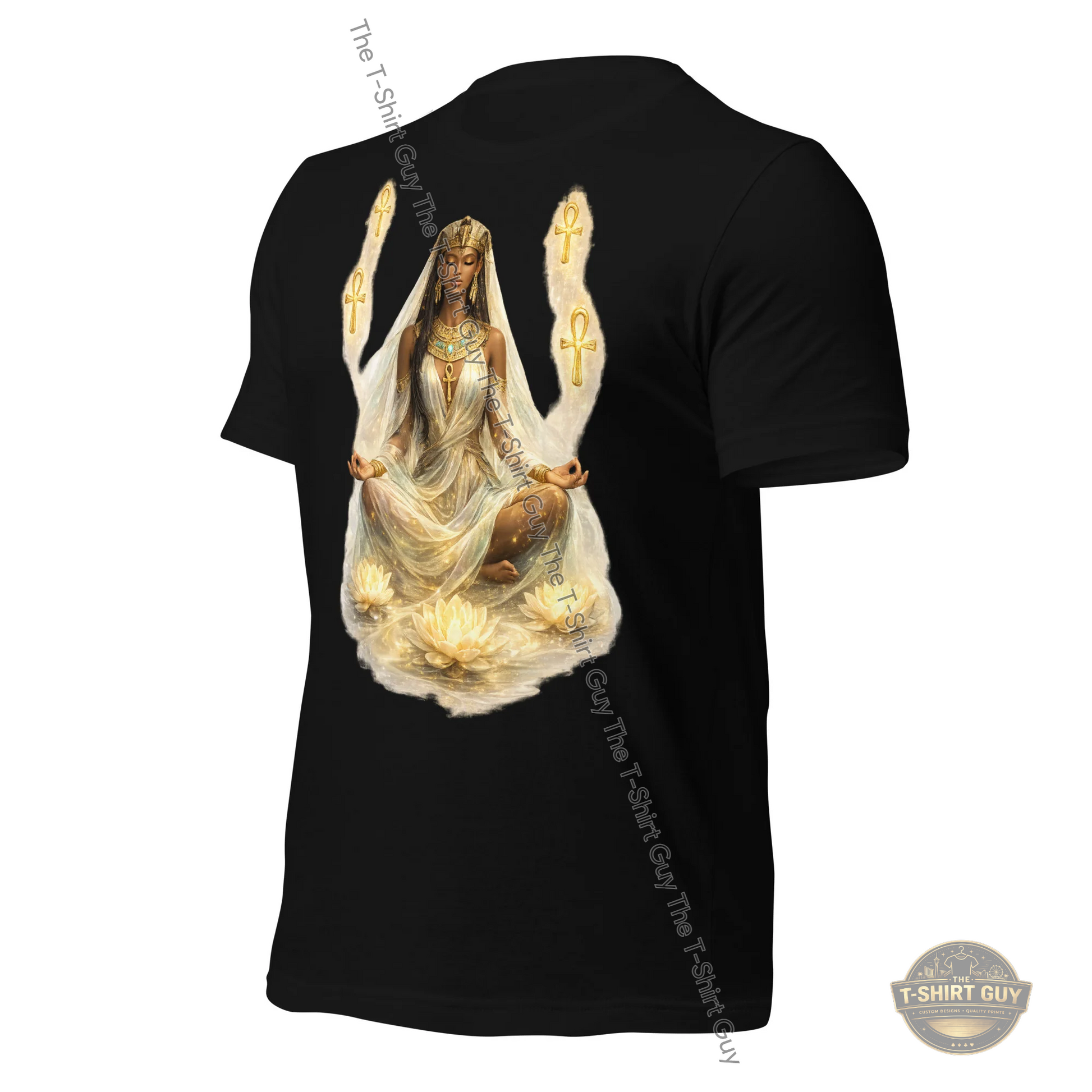 Watermarked - Ethereal Egyptian Priestess Unisex t-shirt