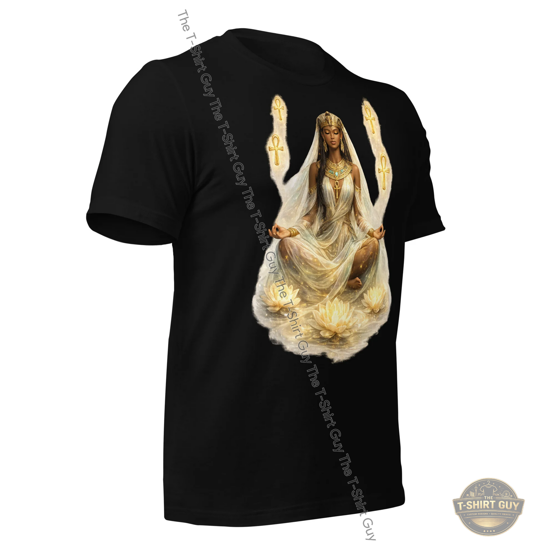 Watermarked - Ethereal Egyptian Priestess Unisex t-shirt