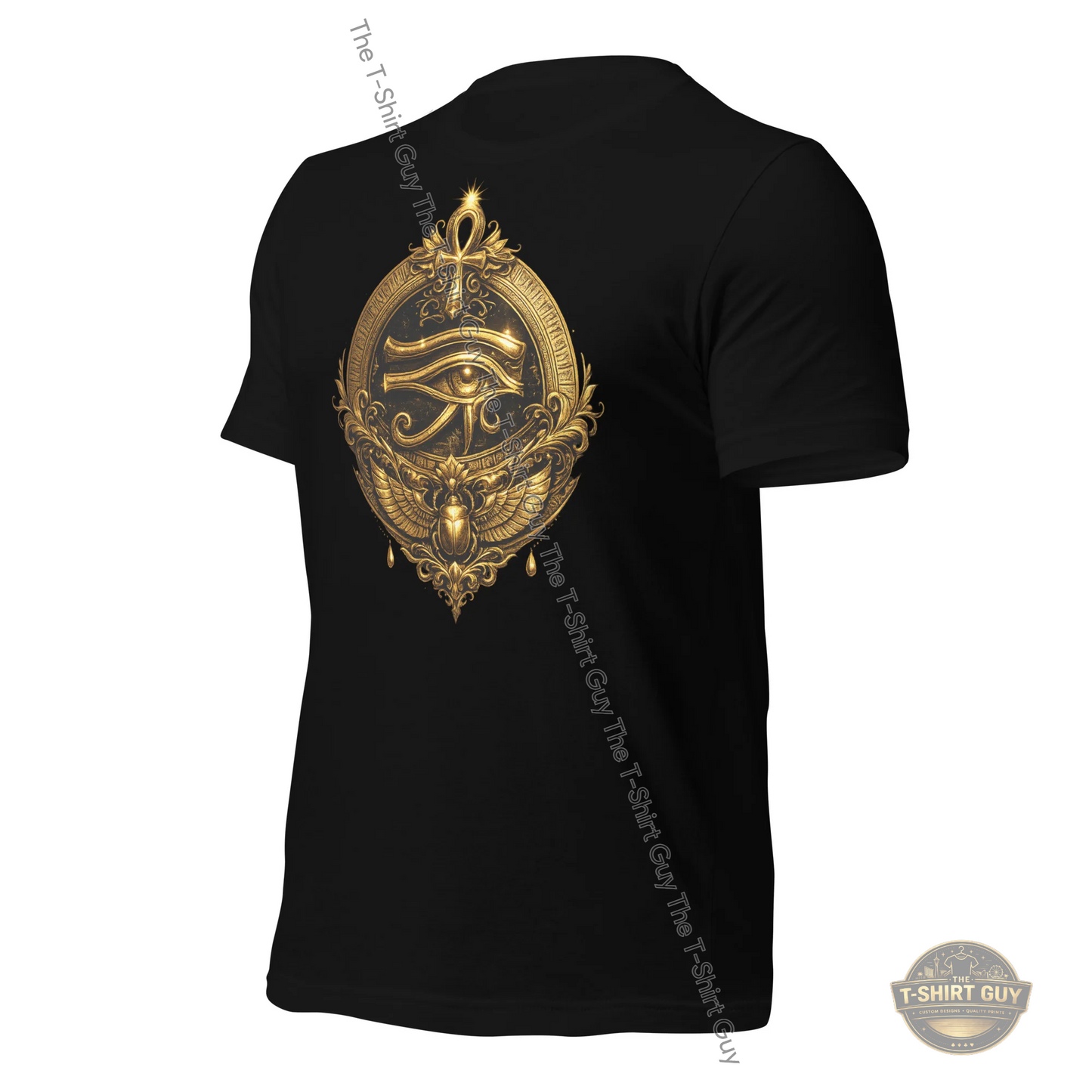Watermarked - Golden Eye of Horus Unisex t-shirt