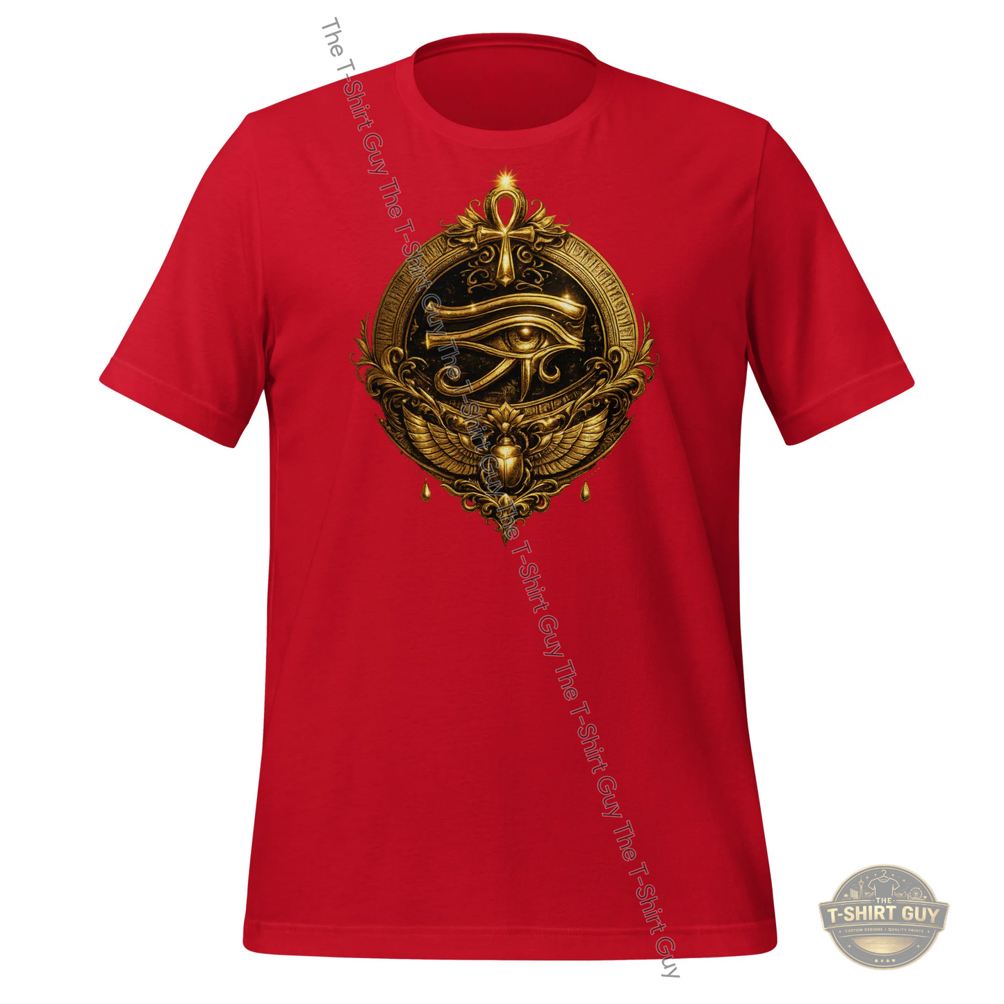 Watermarked - Golden Eye of Horus Unisex t-shirt
